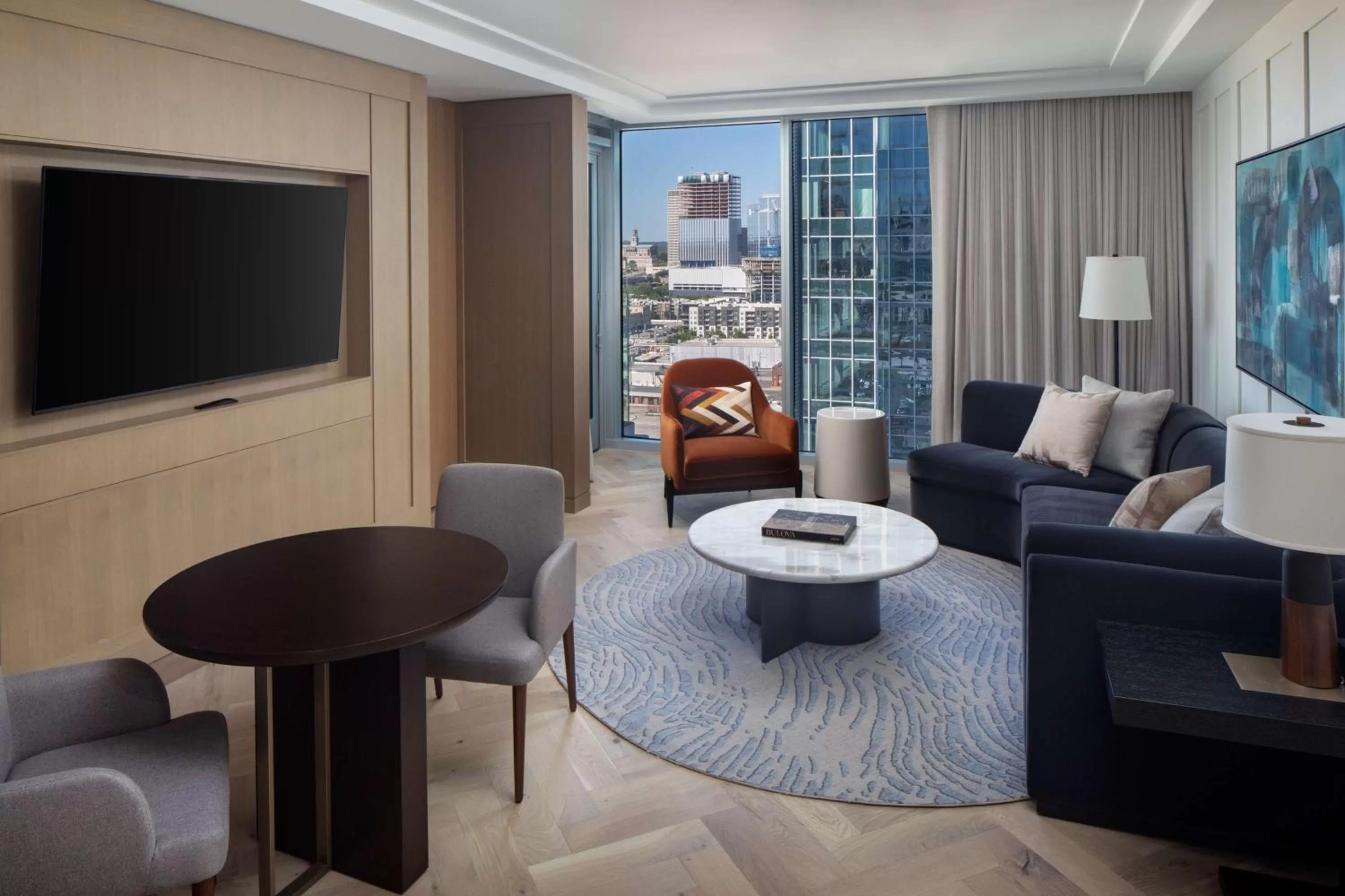 One-Bedroom King Suite with Balcony in Conrad Nashville