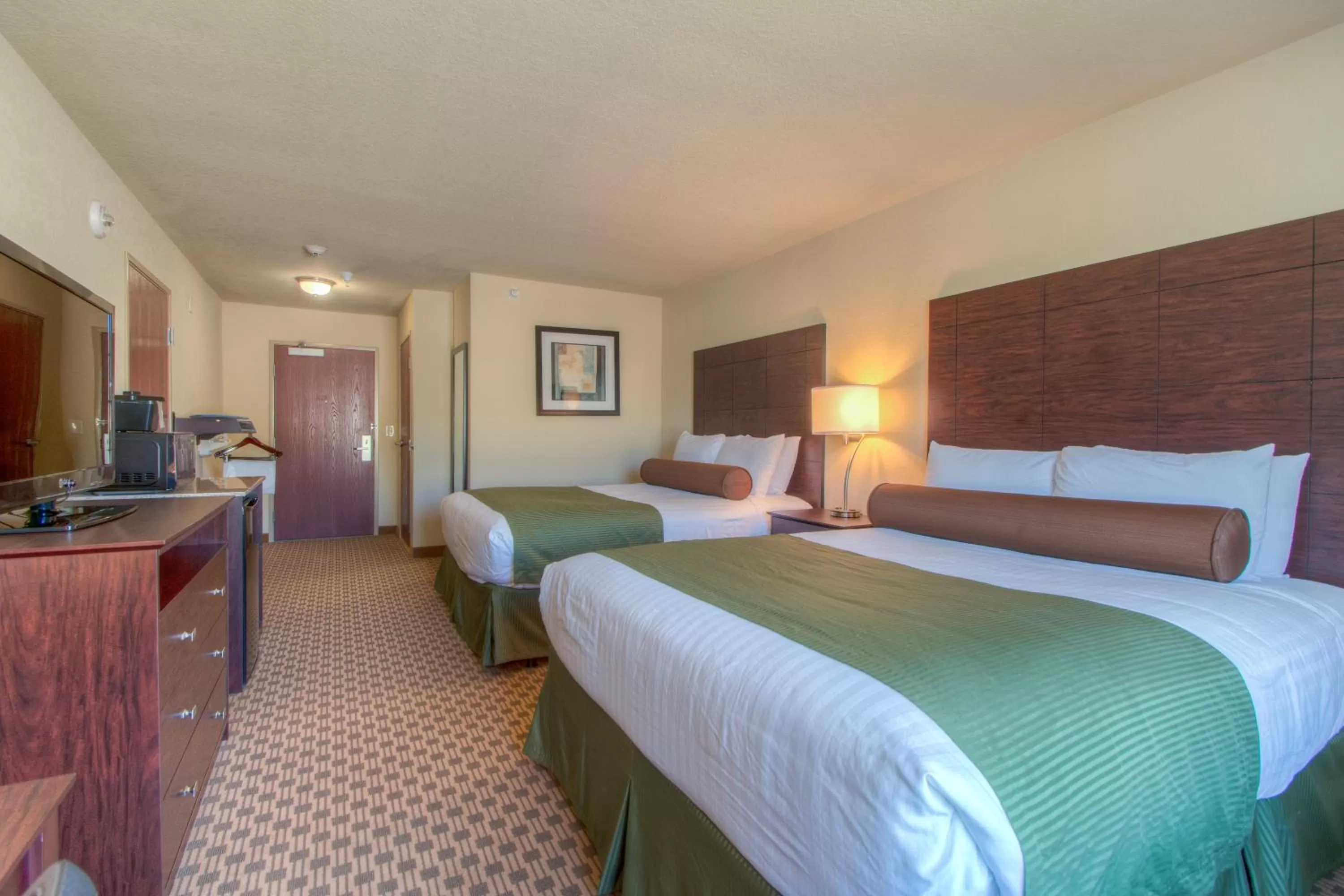 Queen Room with Two Queen Beds - Disability Access in Cobblestone Inn & Suites - Wray