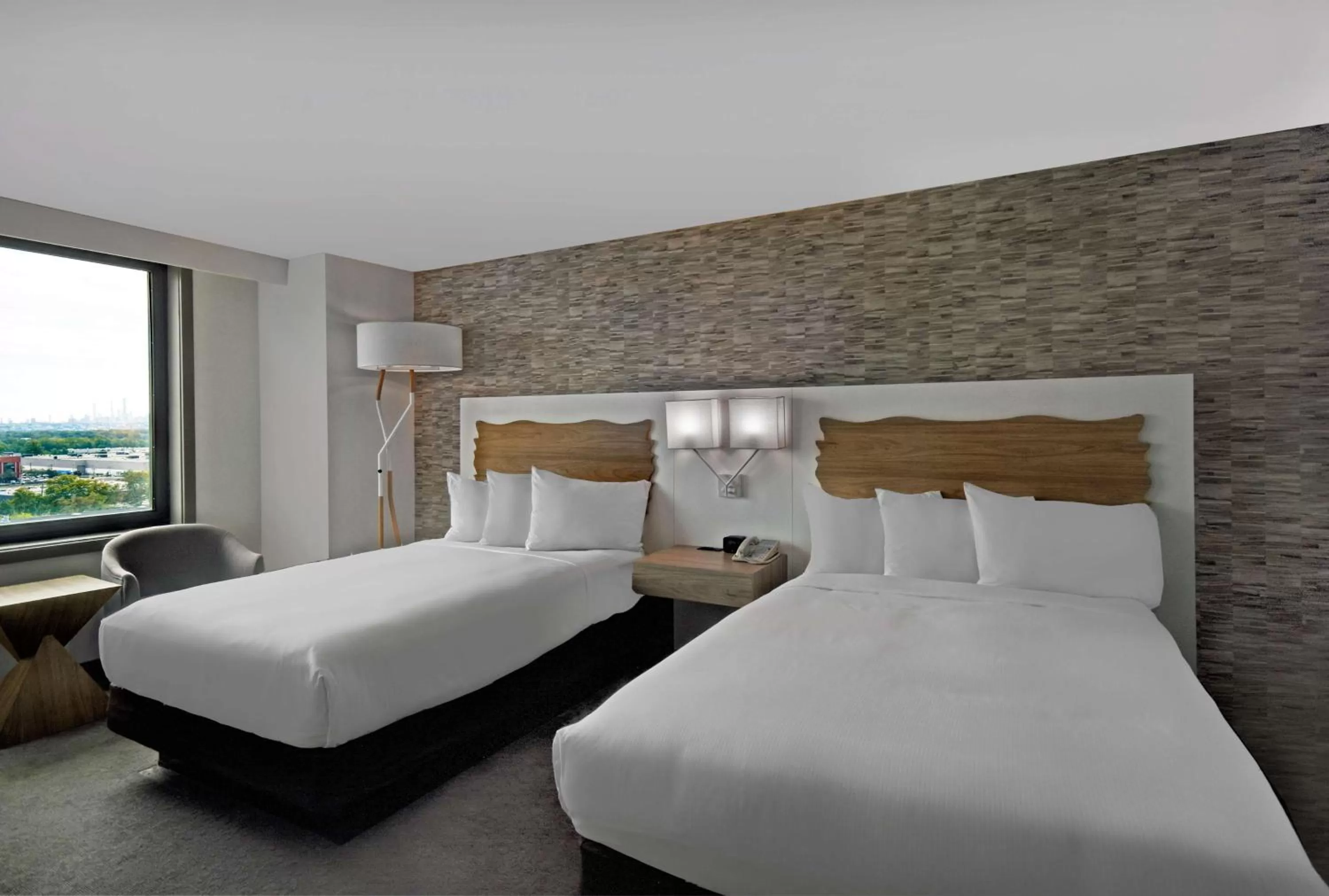 Double Room with Two Double Beds - Mobility Access in Hilton Hasbrouck Heights-Meadowlands