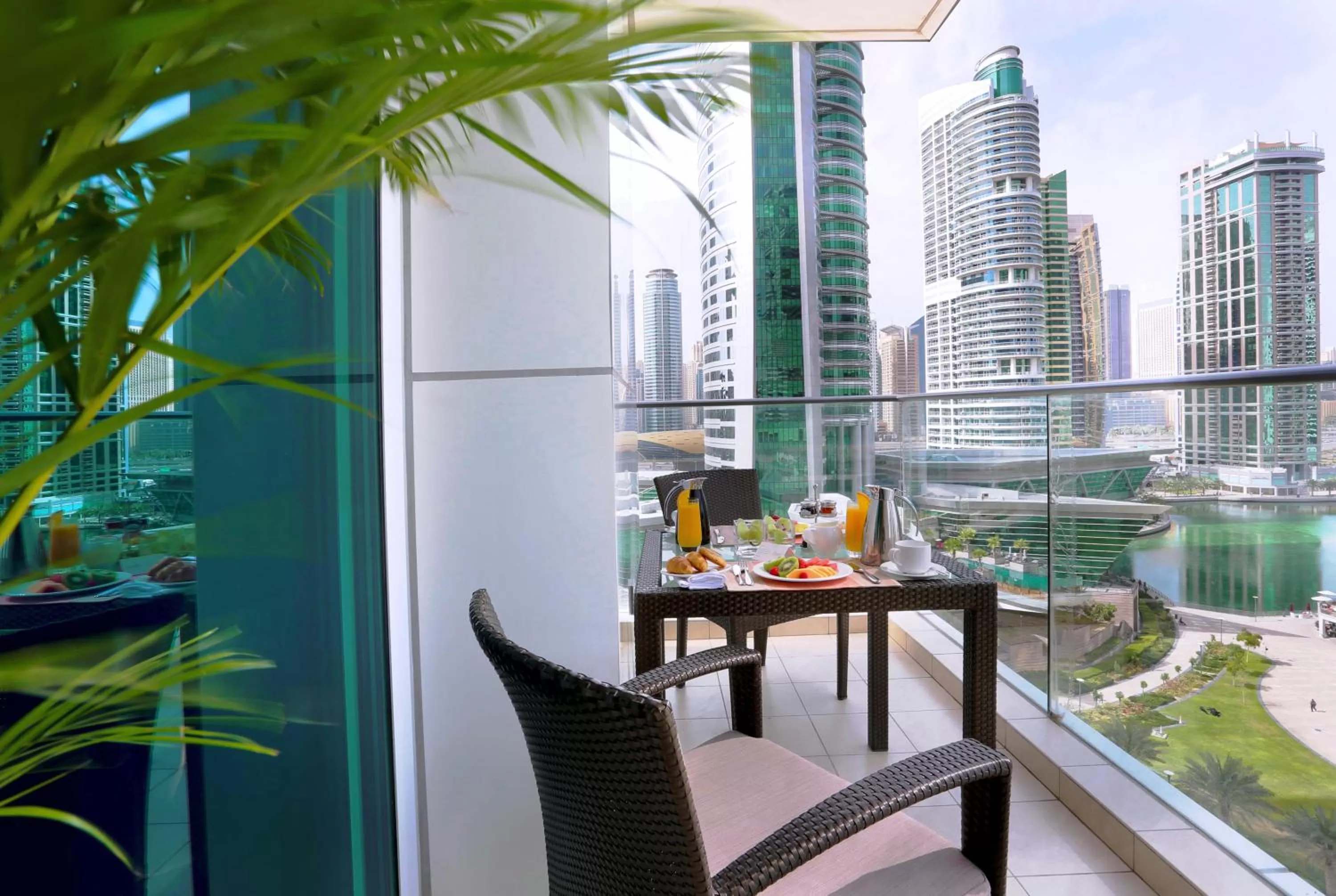 King Suite with View - High Floor - Includes daily access to Riva Beach Club with free shuttle service in voco - Bonnington Dubai by IHG