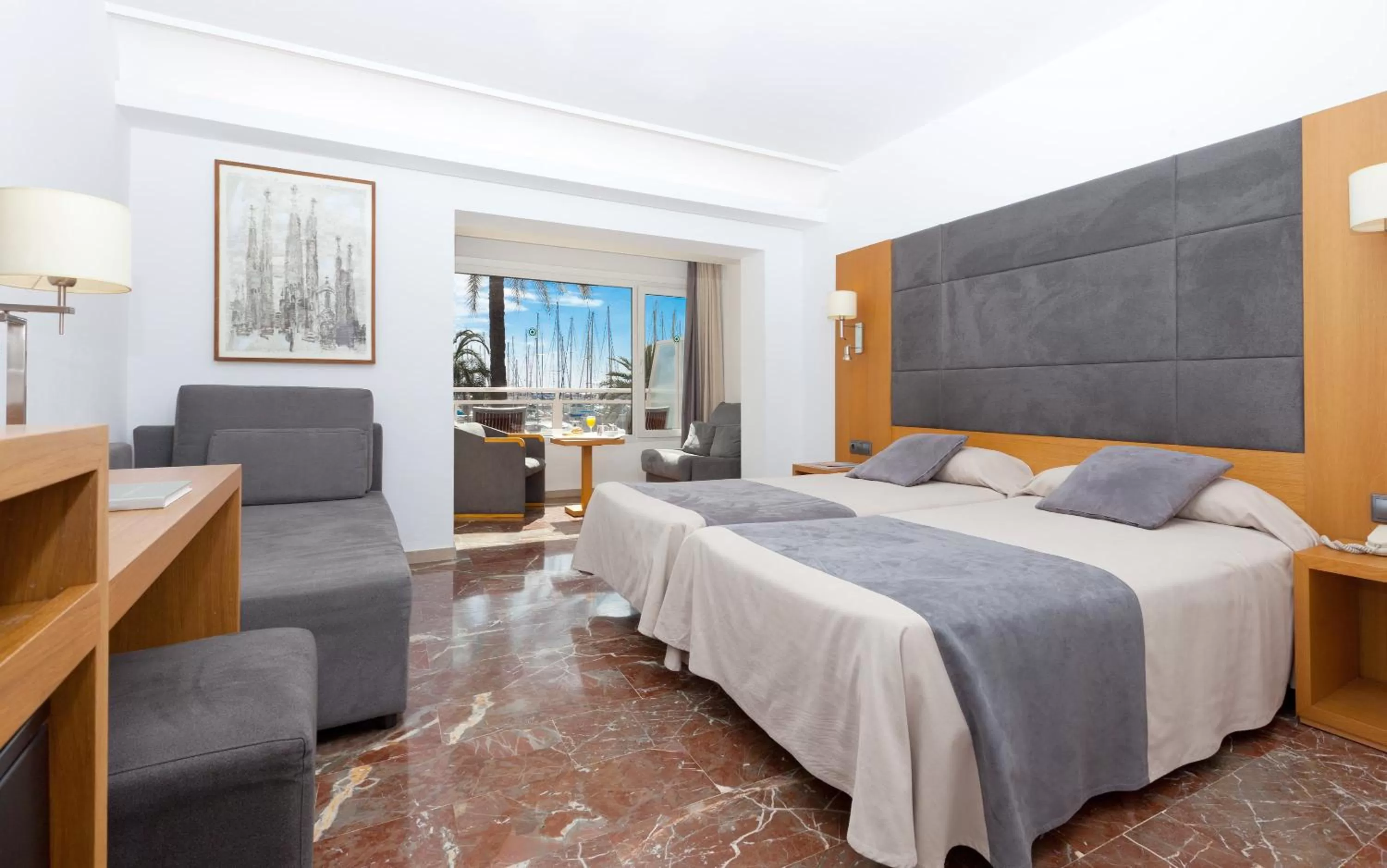 Double Room with Sea View (Single use) in Hotel Mirador