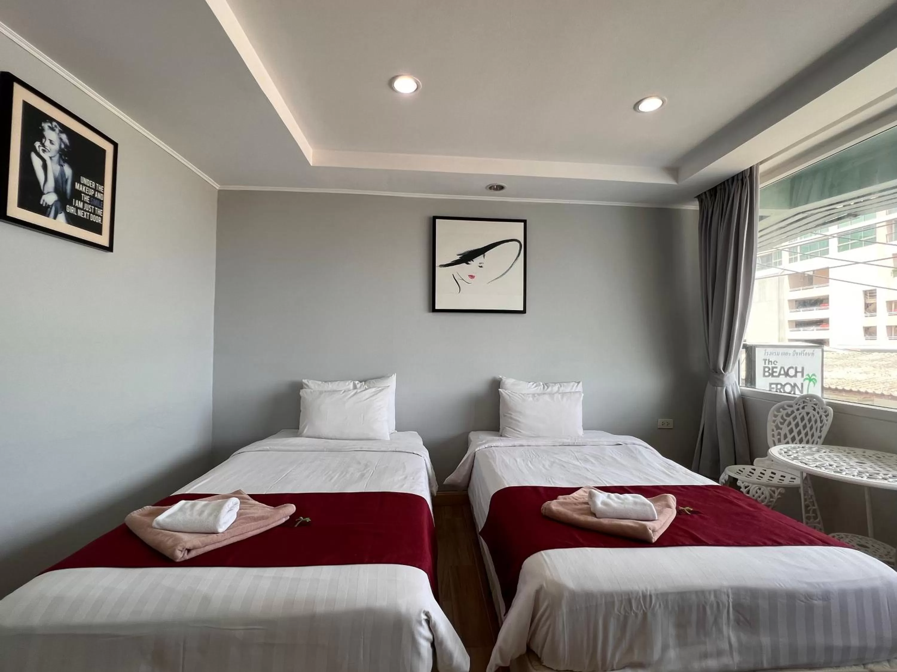 Deluxe Twin Room in The Beach Front Resort, Pattaya