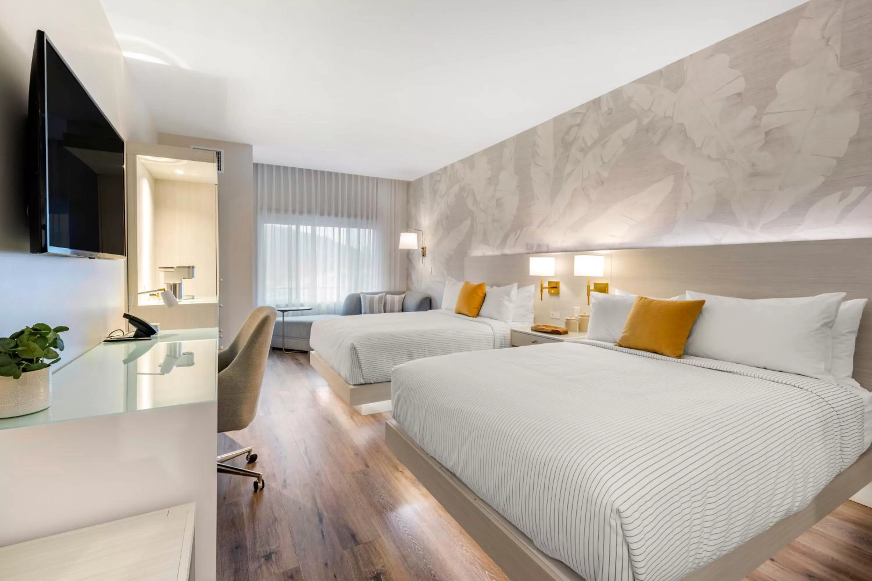 Queen Room with Two Queen Beds - Non Smoking  in Cambria Hotel Calabasas - Malibu