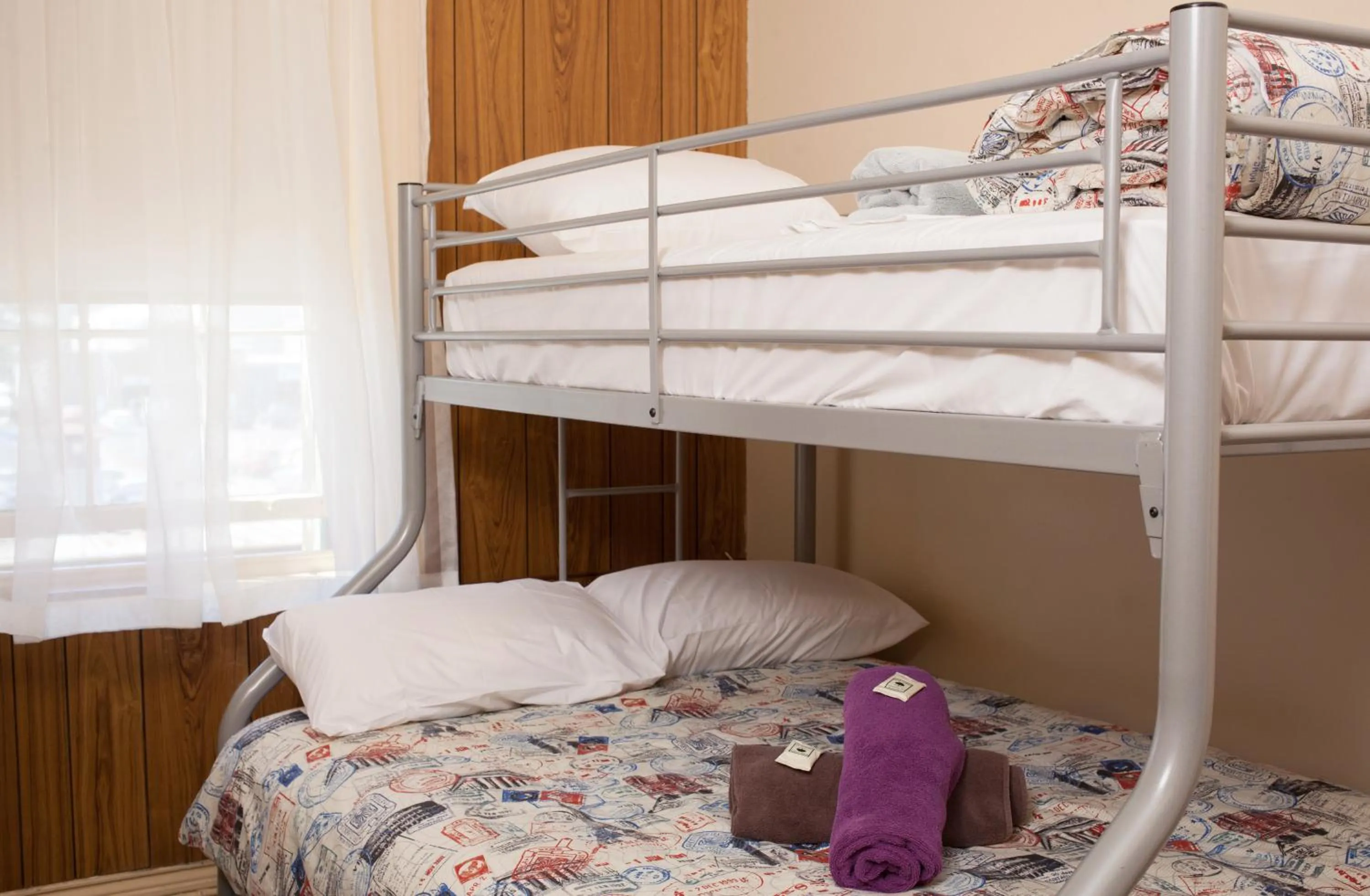 Triple Bunk room in The Cally Hotel