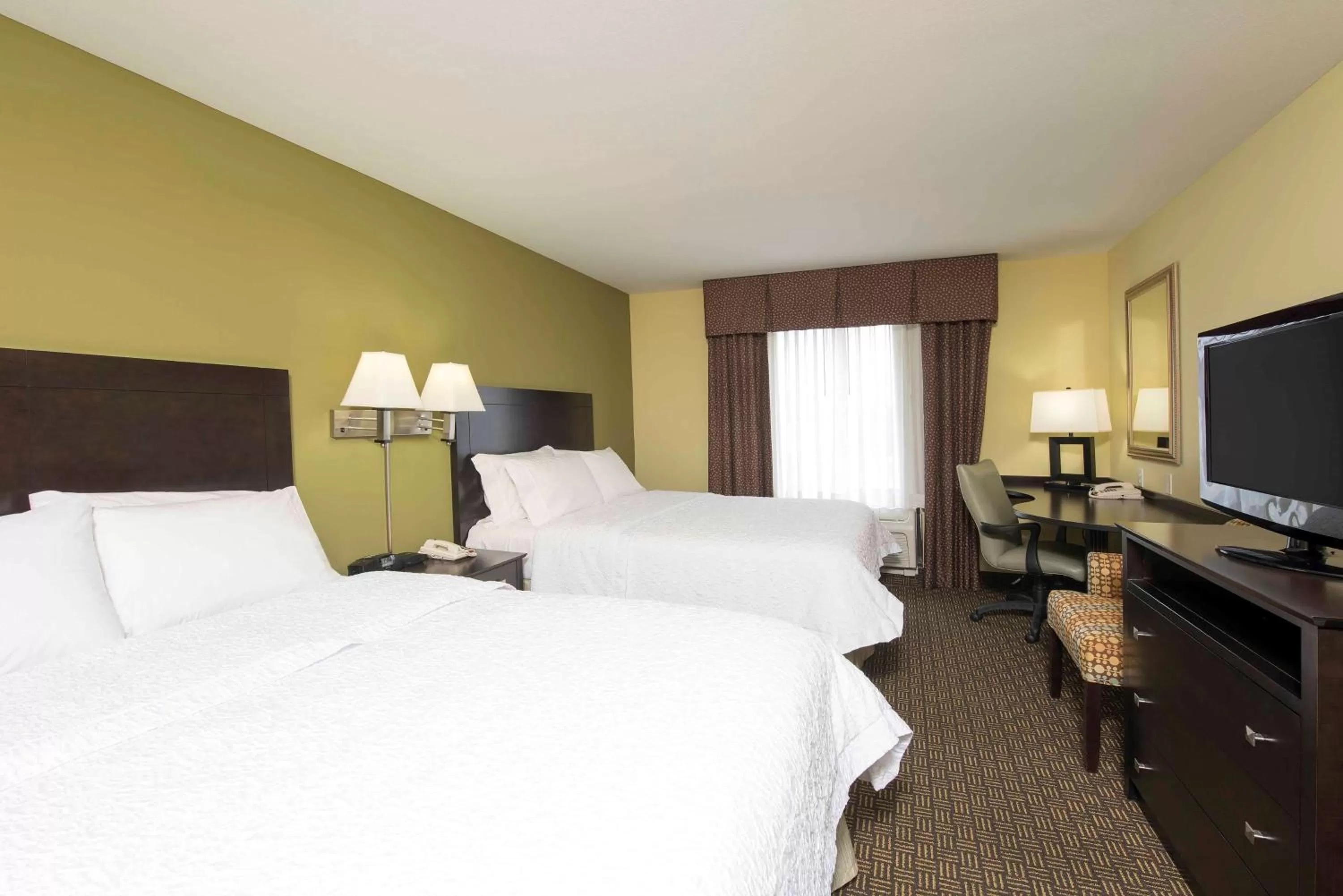Room with Two Queen Beds - Non-Smoking in Hampton Inn & Suites Danville
