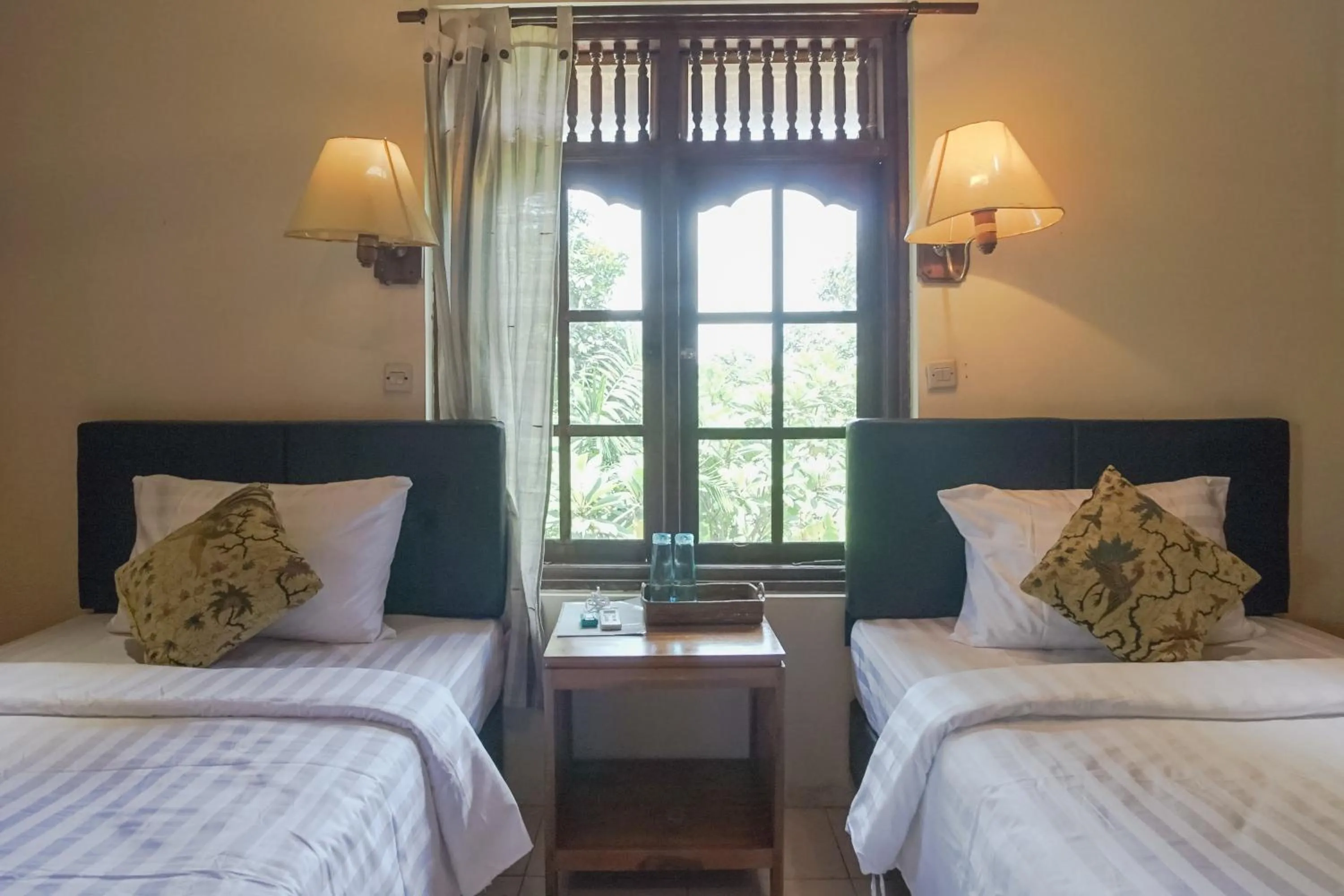 Twin Room with Garden View in Ubud Kerta City Hotel