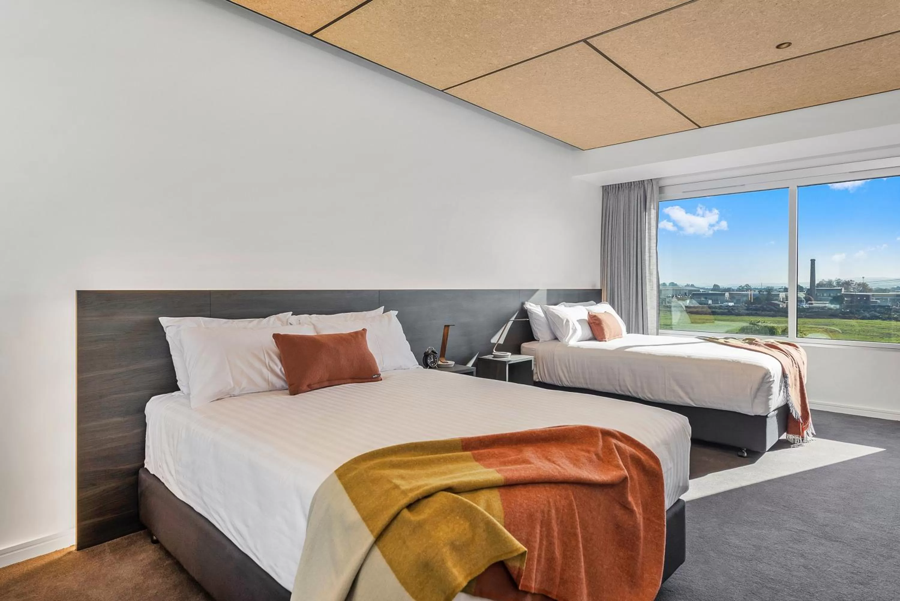 Twin Room - Tamar River in Peppers Silo Launceston