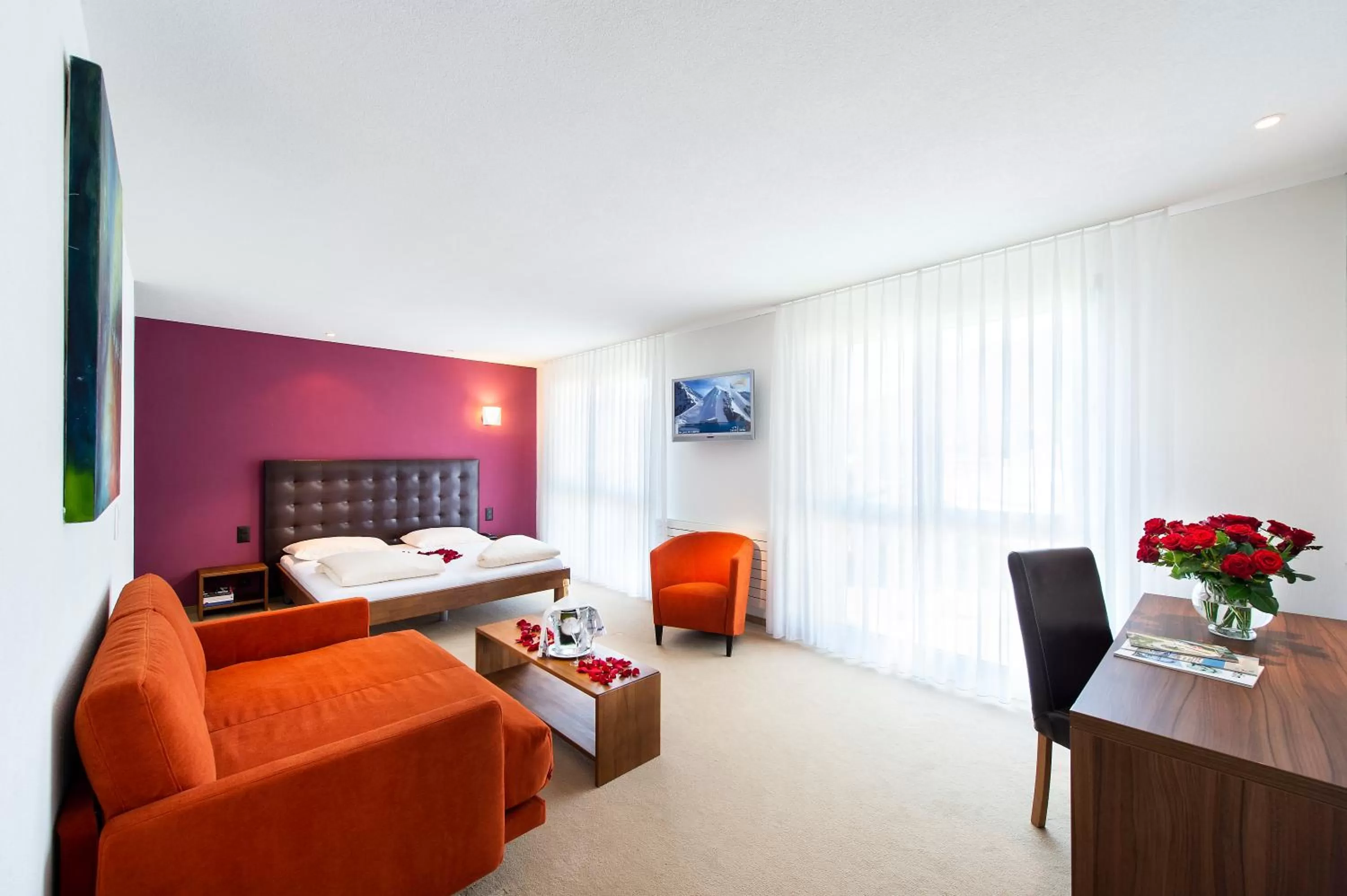 Suite with Mountain View in Swiss Heidi Hotel