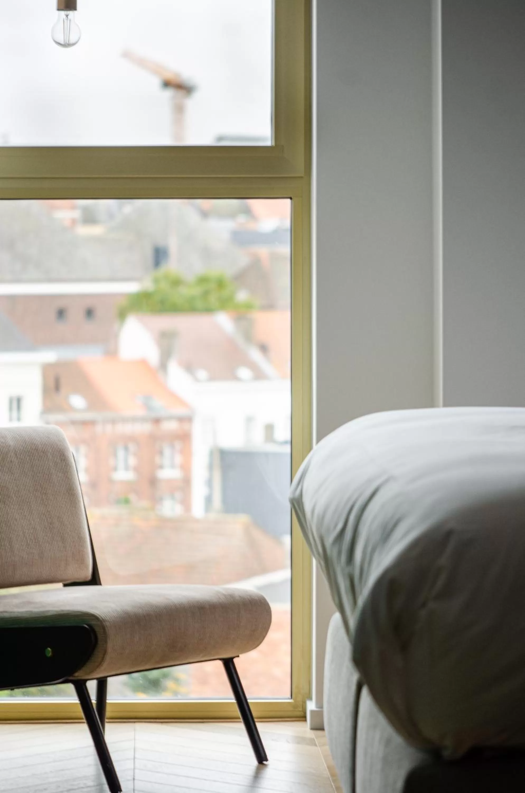 Not-so-Standard room with a view in Yalo Urban Boutique Hotel Gent