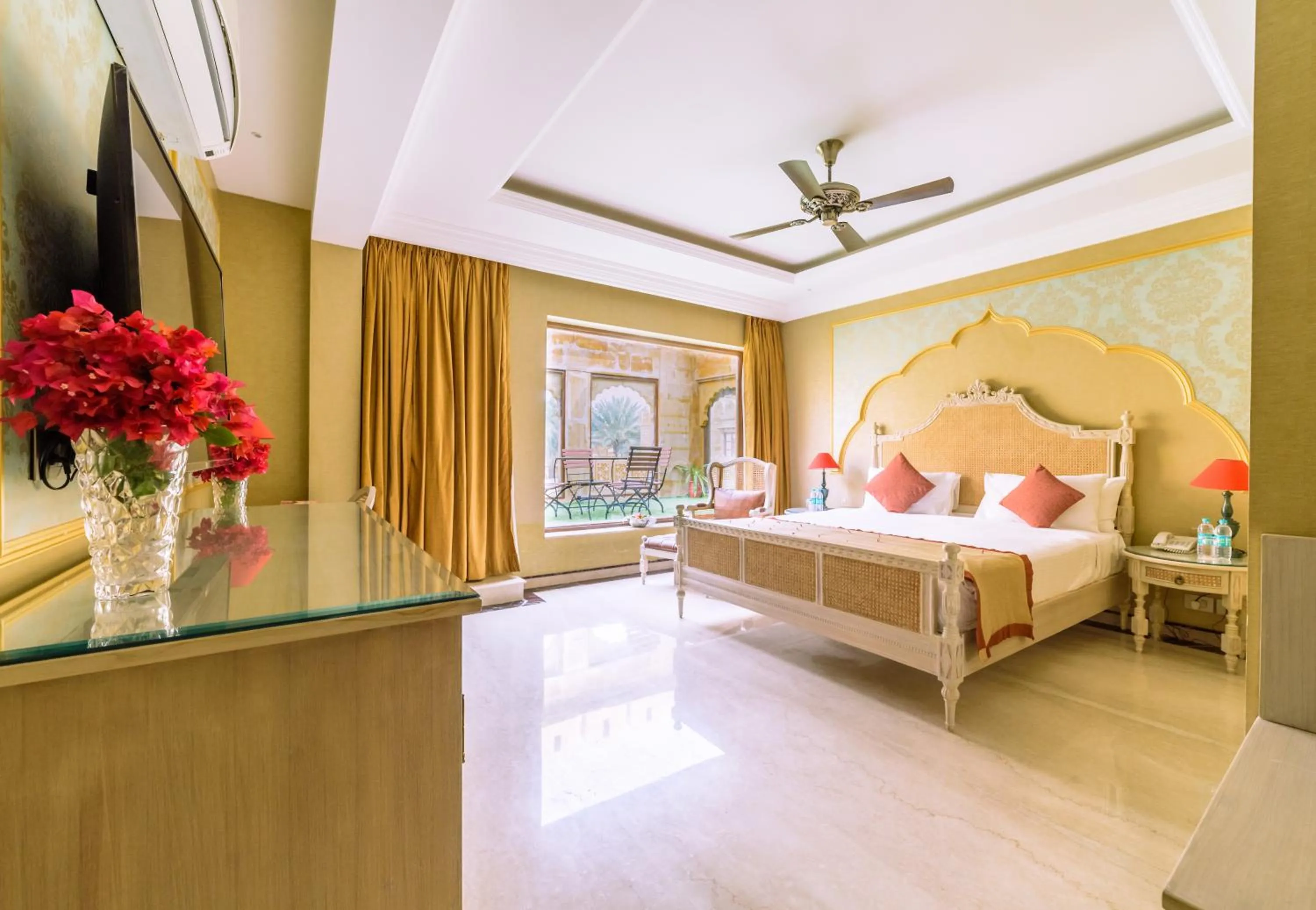 Palace Room with Private Terrace in Fort Rajwada,Jaisalmer