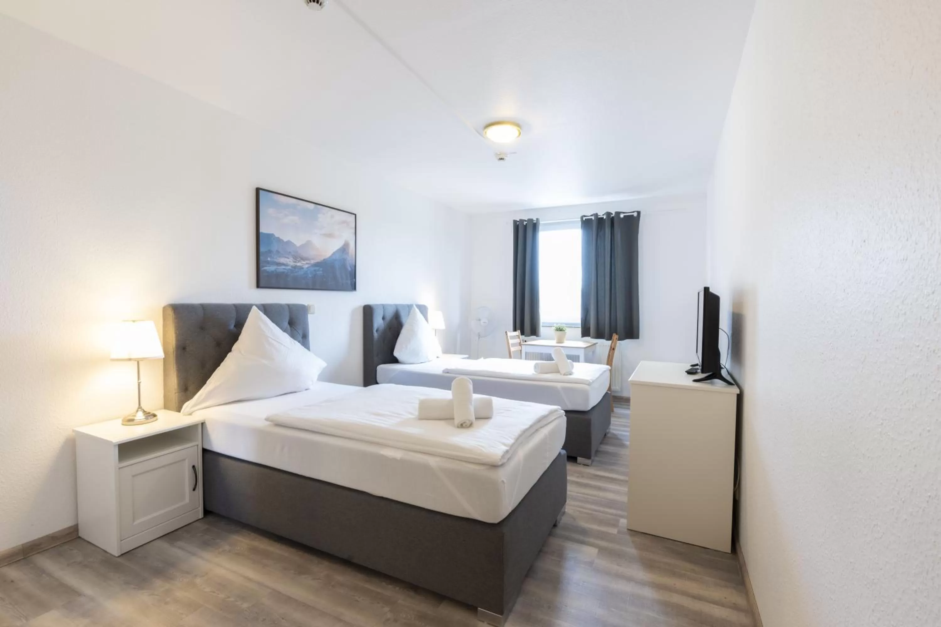 Twin Room with Bathroom in Hotel Bergheim