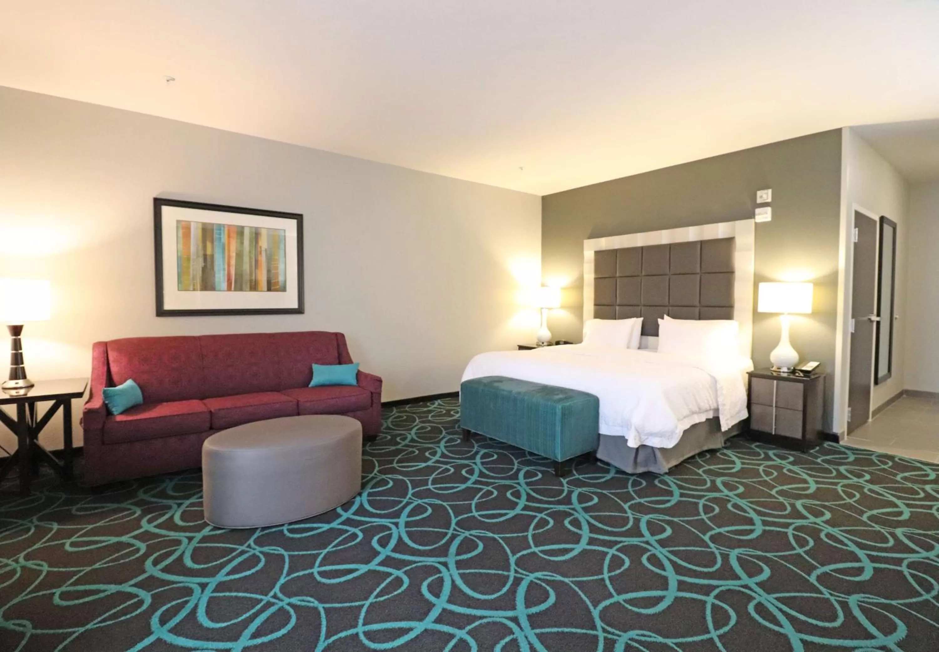King Room - Disability Access/Hearing Accessible in Hampton Inn Kearney
