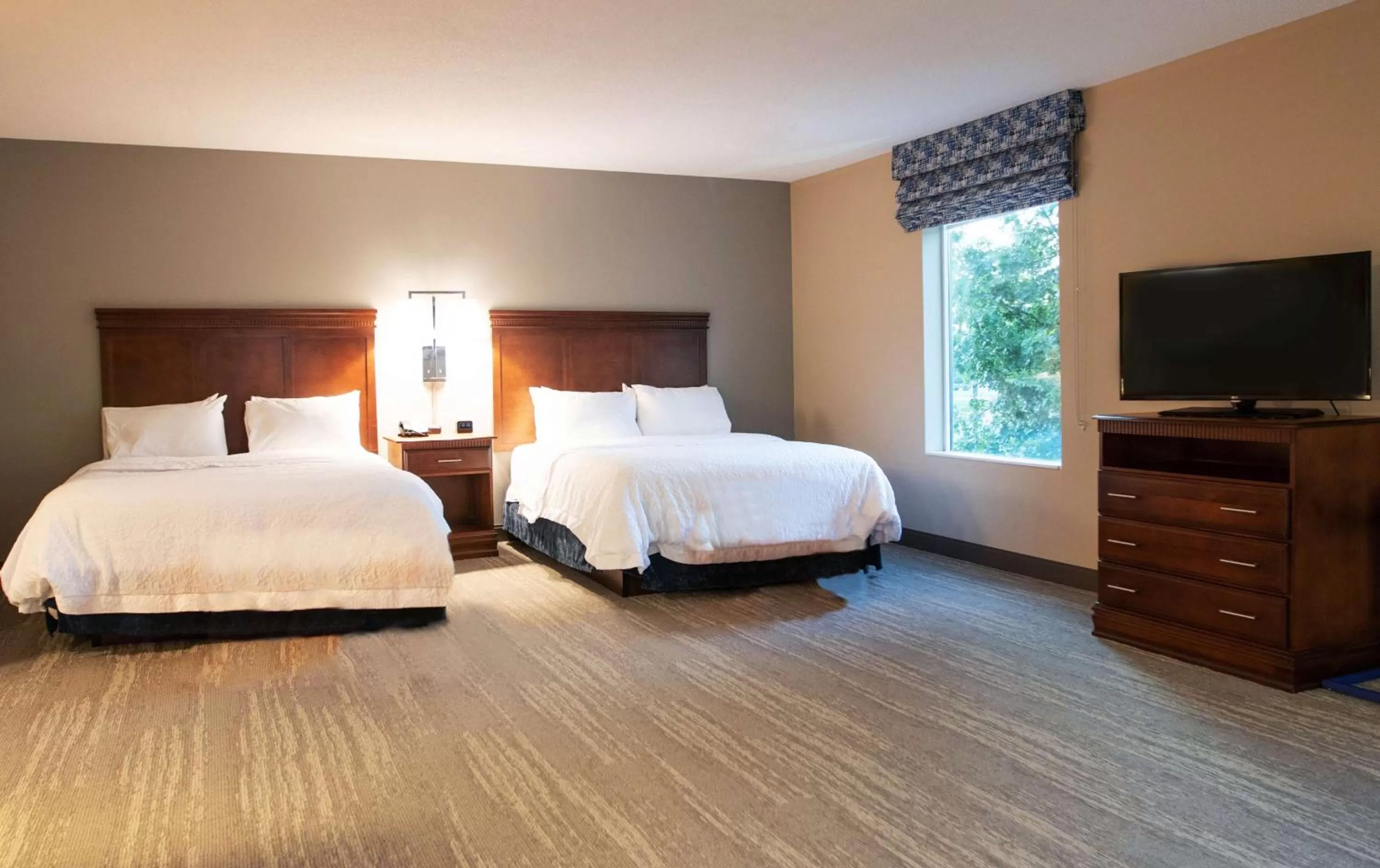 Queen Room with Two Queen Beds - Hearing Access/Non-Smoking in Hampton Inn Gloucester