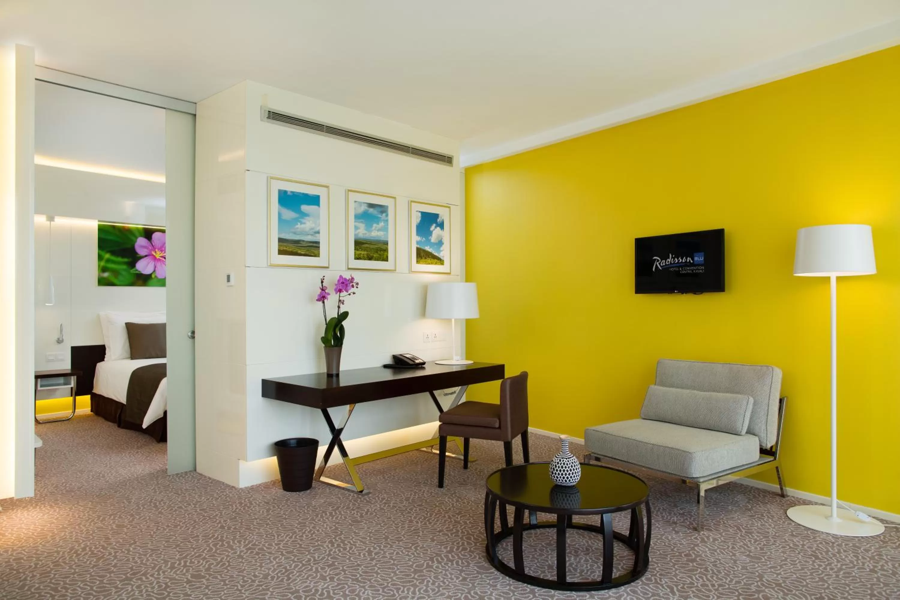 Junior Suite with Balcony and Lounge Access in Radisson Blu Hotel & Convention Centre Kigali