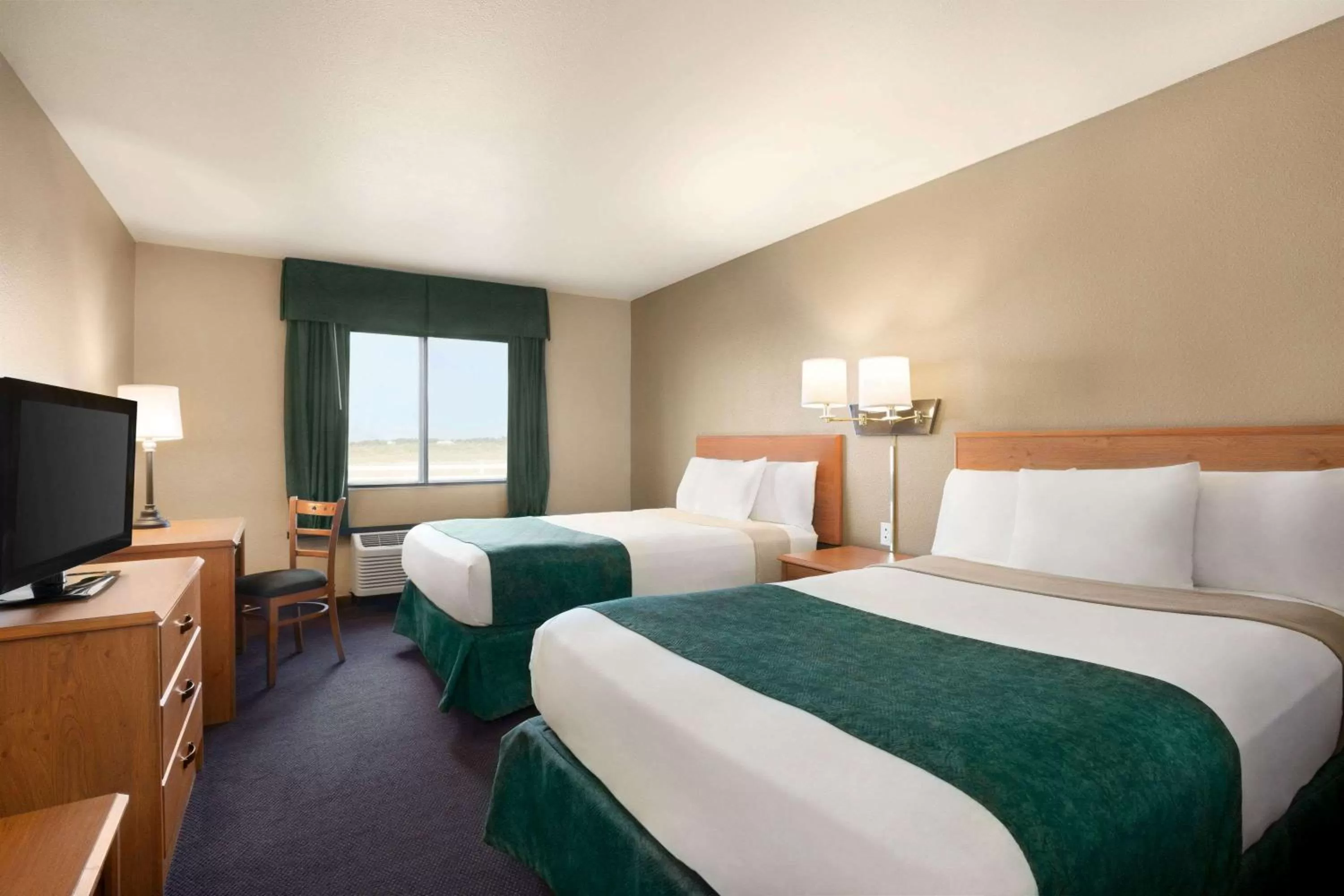 Queen Room with Two Queen Beds - Mobility Access/Non-Smoking in Travelodge by Wyndham Pecos