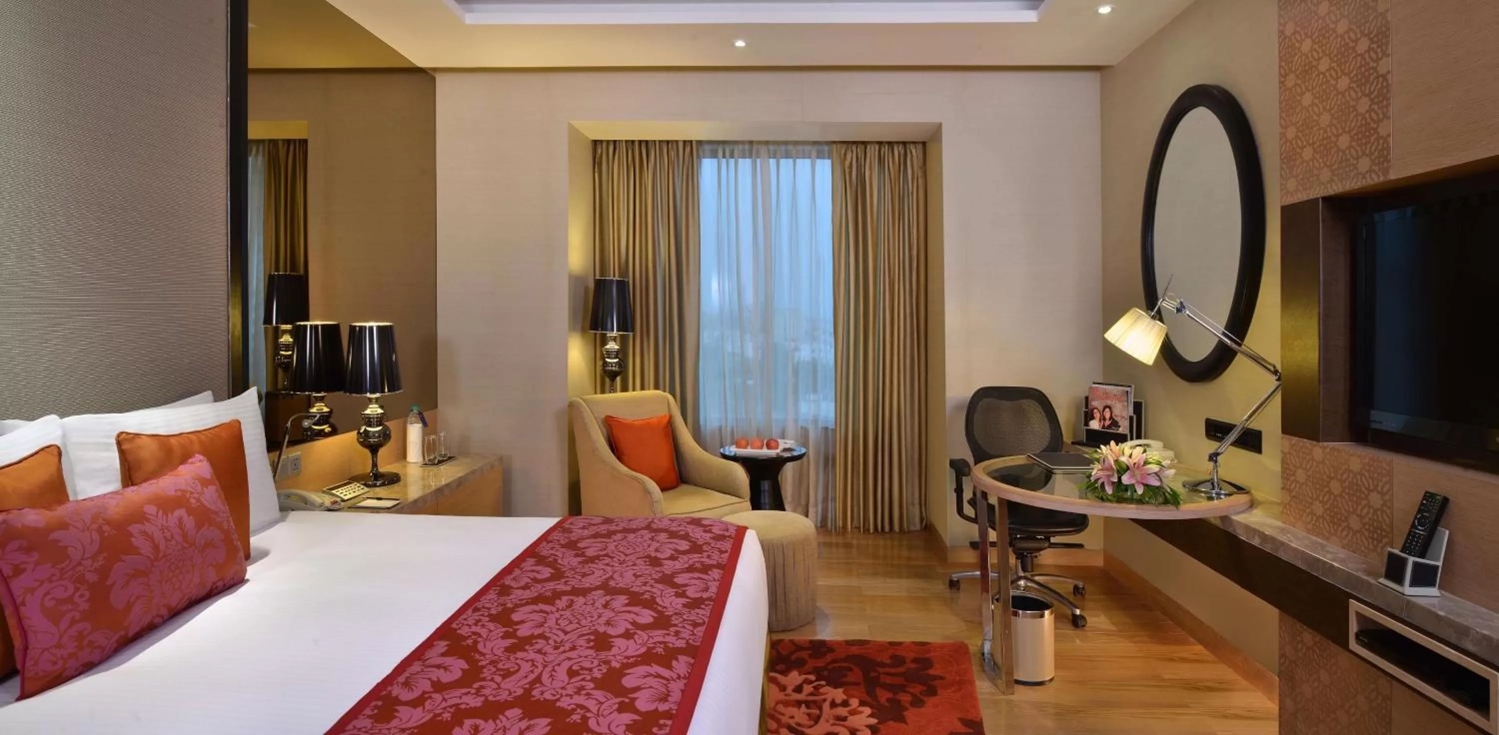 Business Double or Twin - single occupancy - Non Smoking Room with 02 beer or 02 Pegs(IMFL) or 02 Mocktails and 02 pcs laundry in Radisson Blu Jaipur