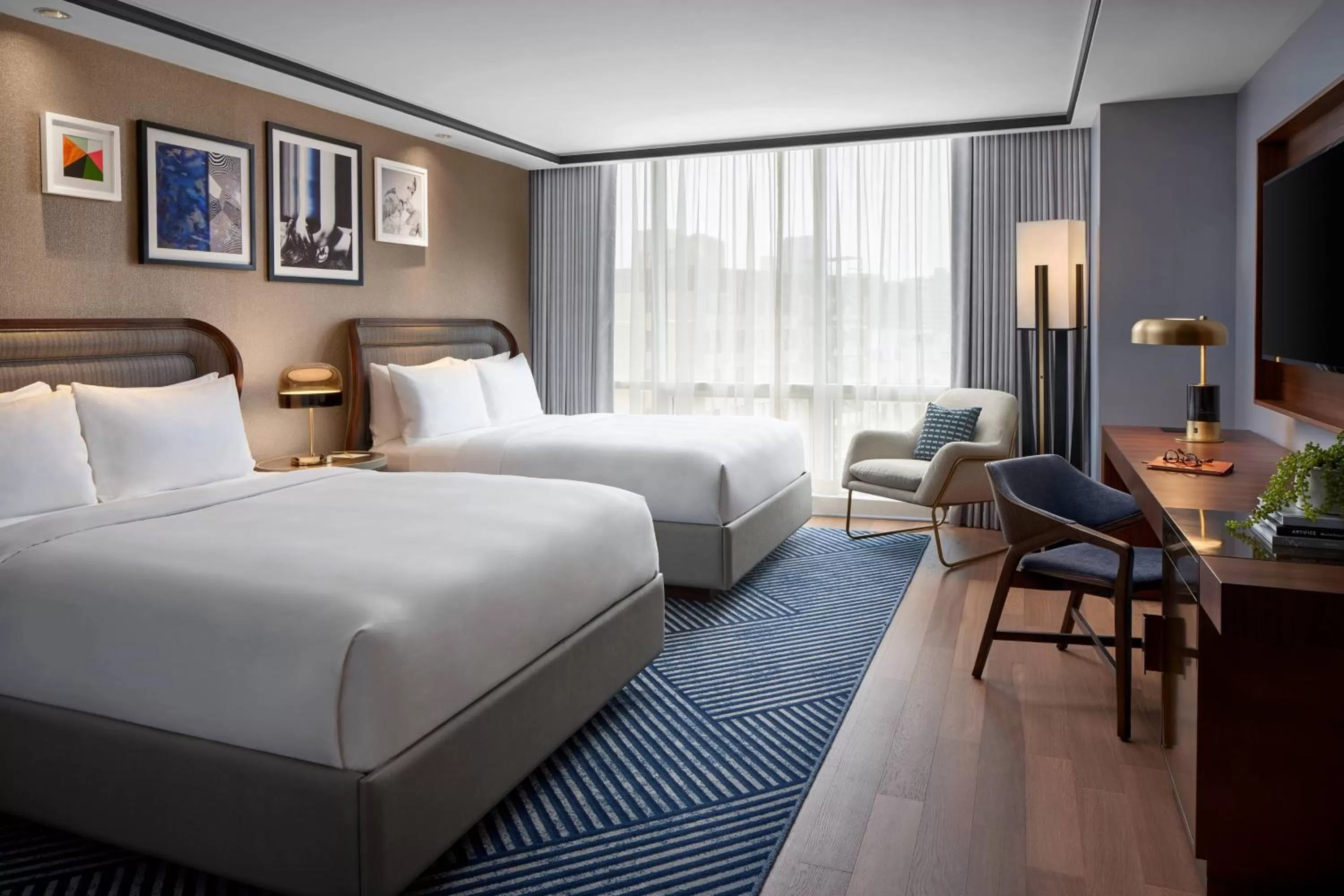 Double Room with Two Double Beds in The Opus Westchester, Autograph Collection
