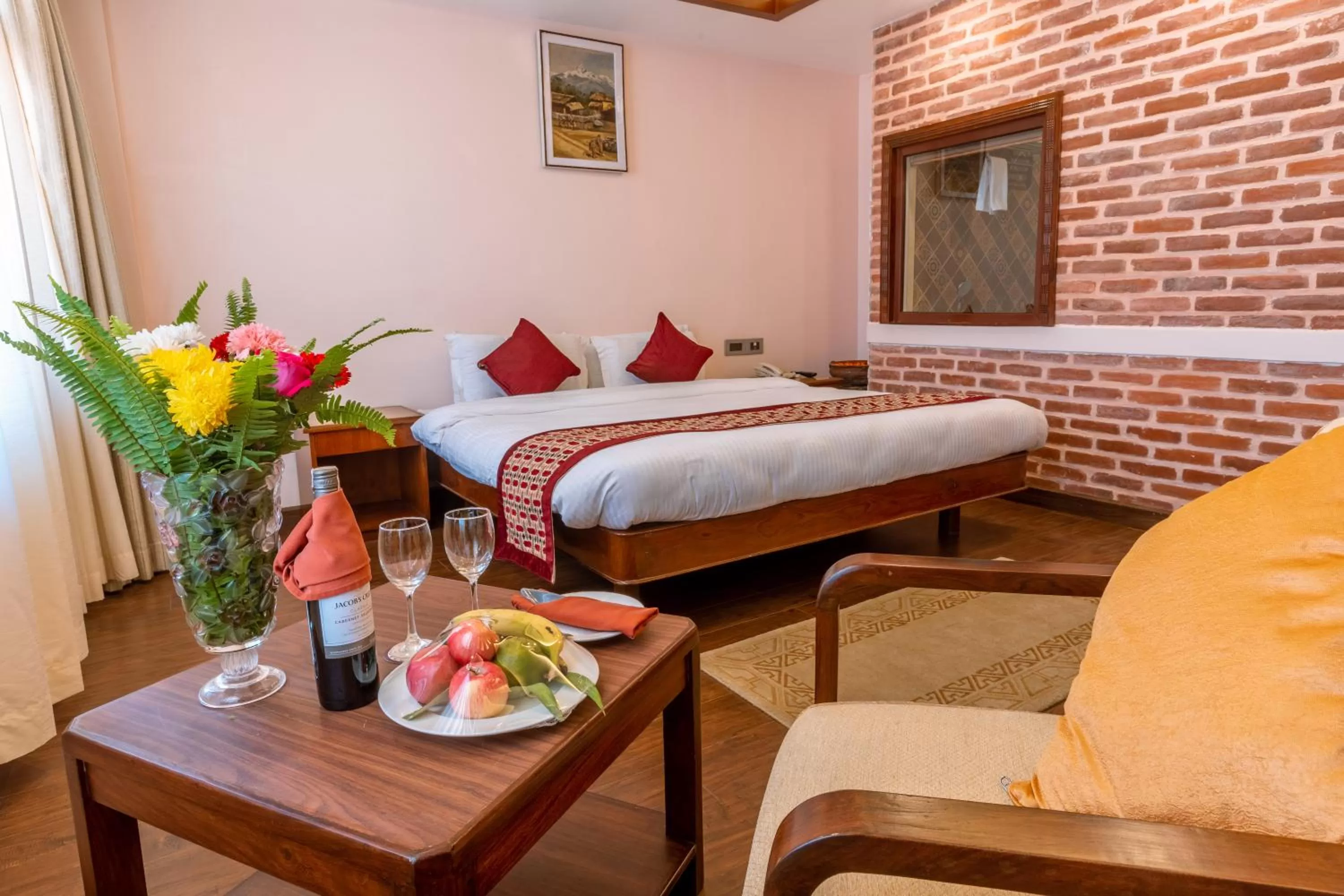 Superior Deluxe Double or Twin Room  - single occupancy in Hotel Manang - Thamel, Kathmandu