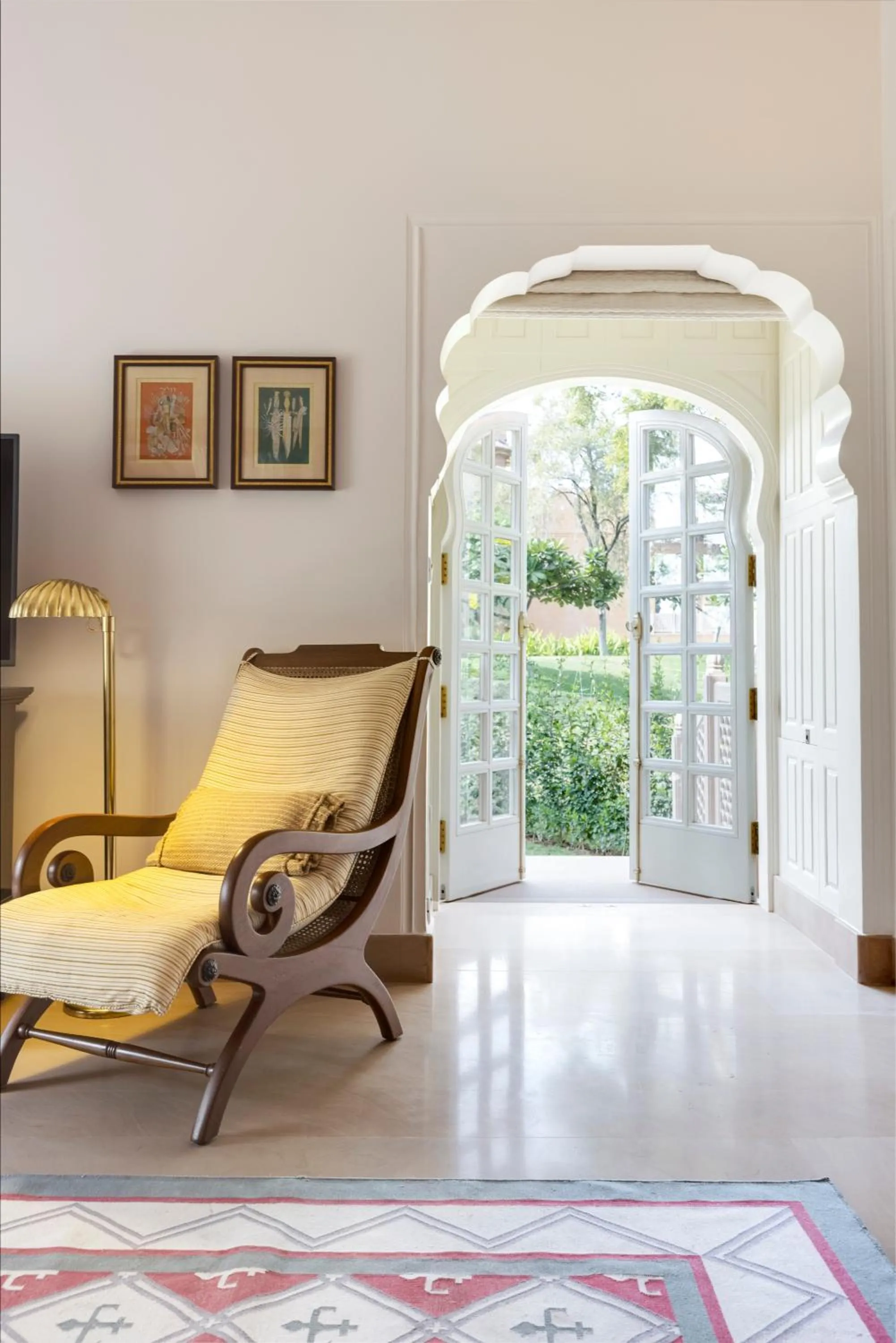 Premier Room with Private Garden, King Bed in The Oberoi Rajvilas Jaipur