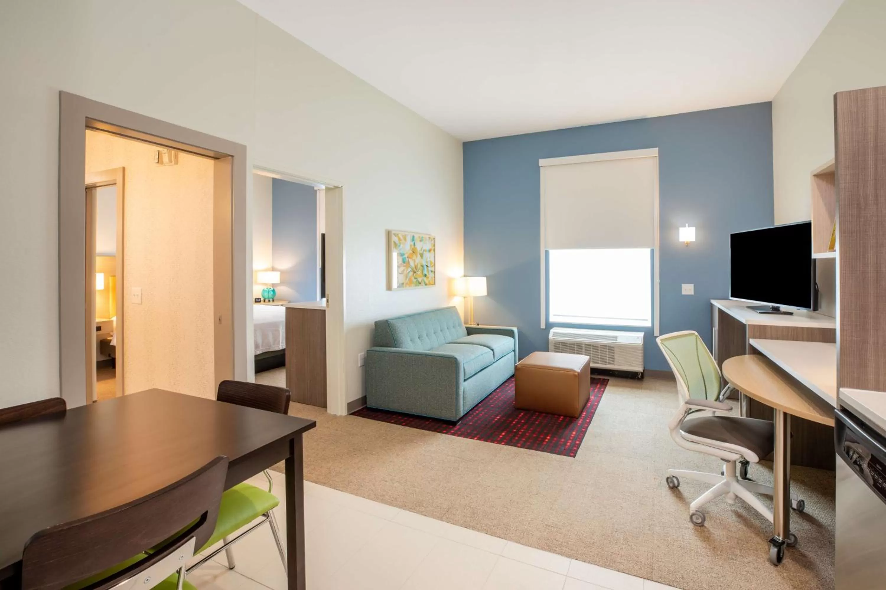 One-Bedroom King Suite - Non-Smoking in Home2 Suites by Hilton Houston Bush Intercontinental Airport Iah Beltway 8