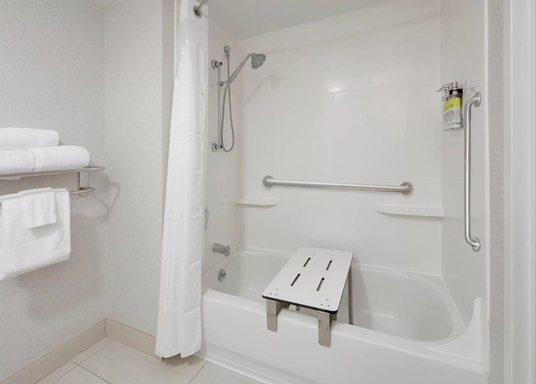 King Suite with Roll-in Shower - Mobility Access in Holiday Inn Express & Suites Irving Conv Ctr - Las Colinas by IHG