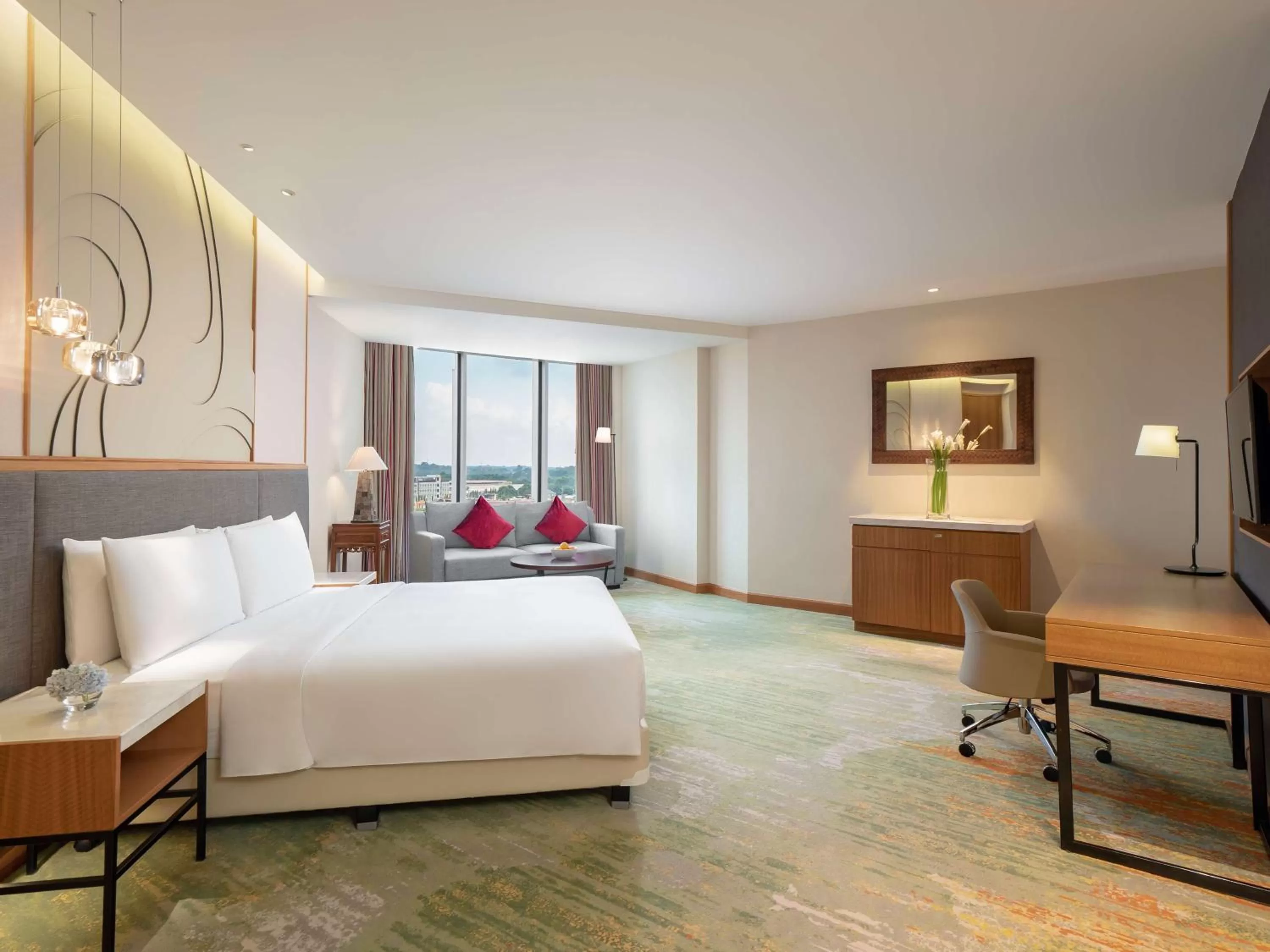 Junior Suite with City View in Radisson Golf & Convention Center Batam