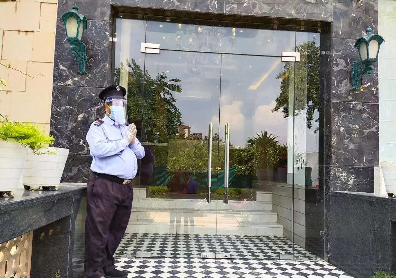 Staff in Hotel Taj Villa- Agra