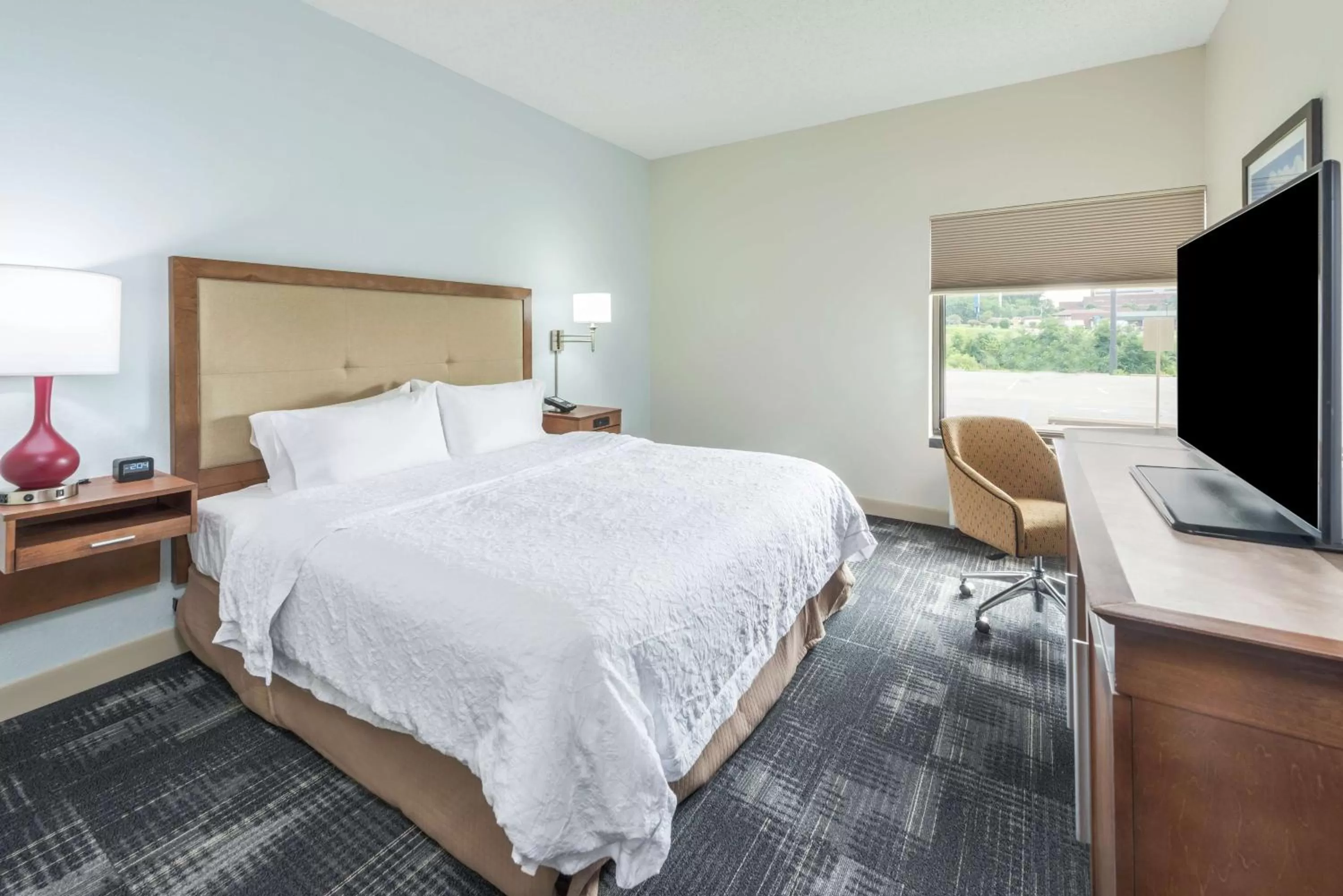 King Room with Roll-In Shower - Mobility Access/Non-Smoking in Hampton Inn Columbia