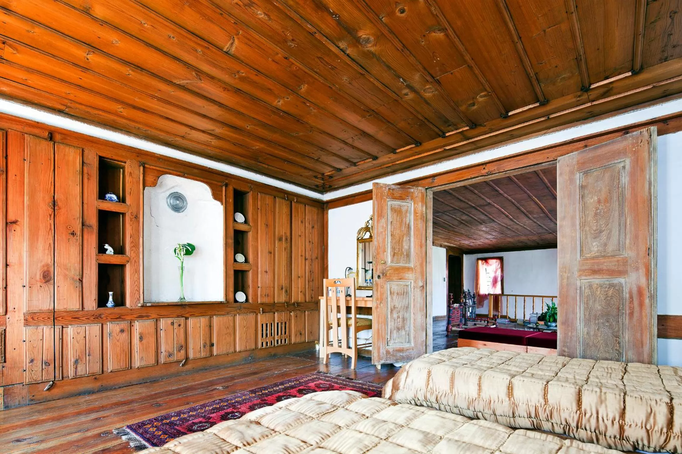Decorative detail, Bed in Gulevi Safranbolu Heritage Hotel