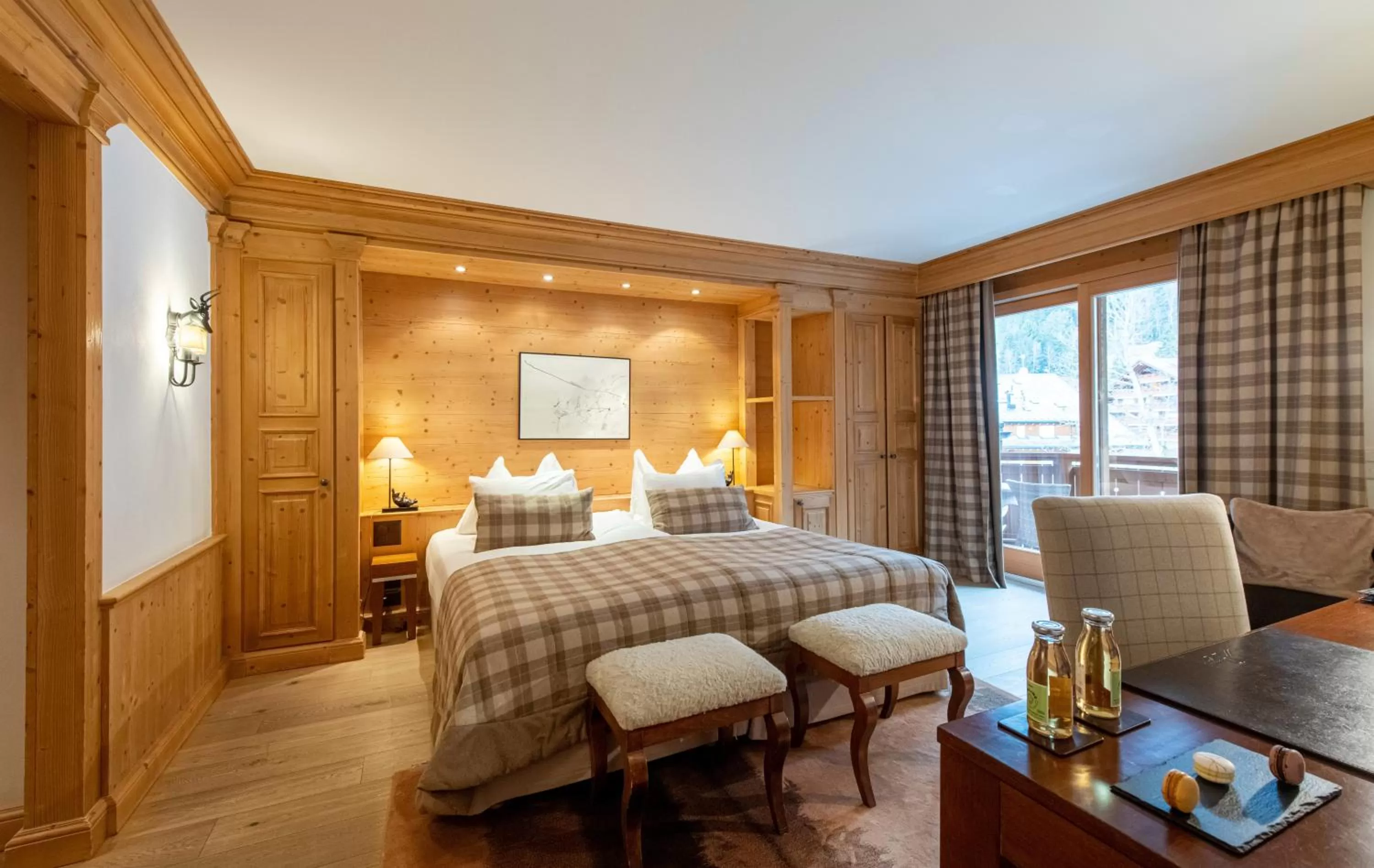 Executive Double Room with Terrace in Chalet RoyAlp Hôtel & Spa