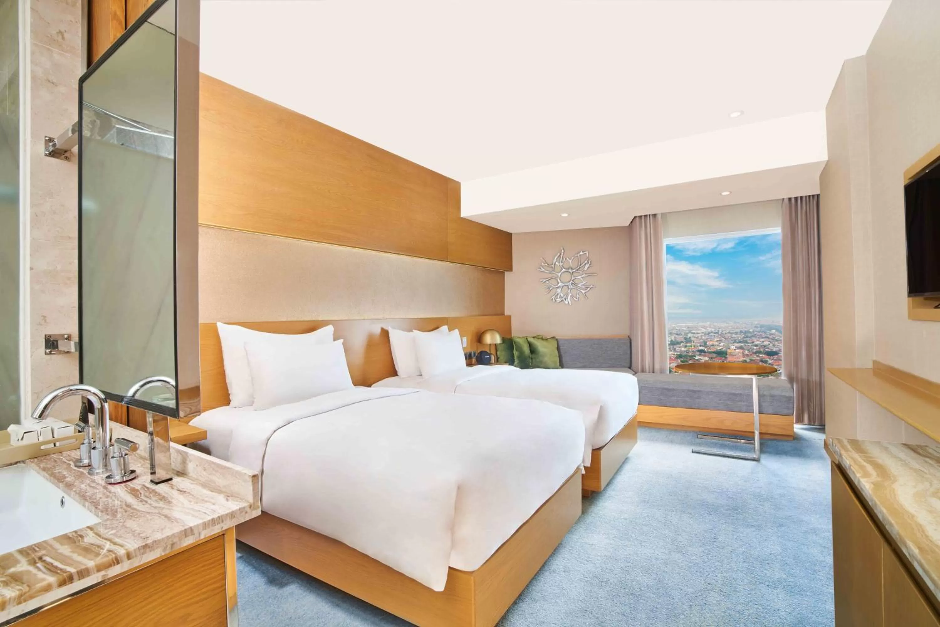 Premium Twin Room in Vasa Hotel Surabaya