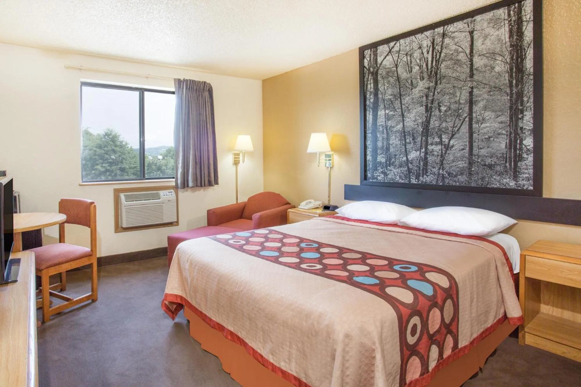 Queen Room - Smoking in Super 8 by Wyndham Lexington VA