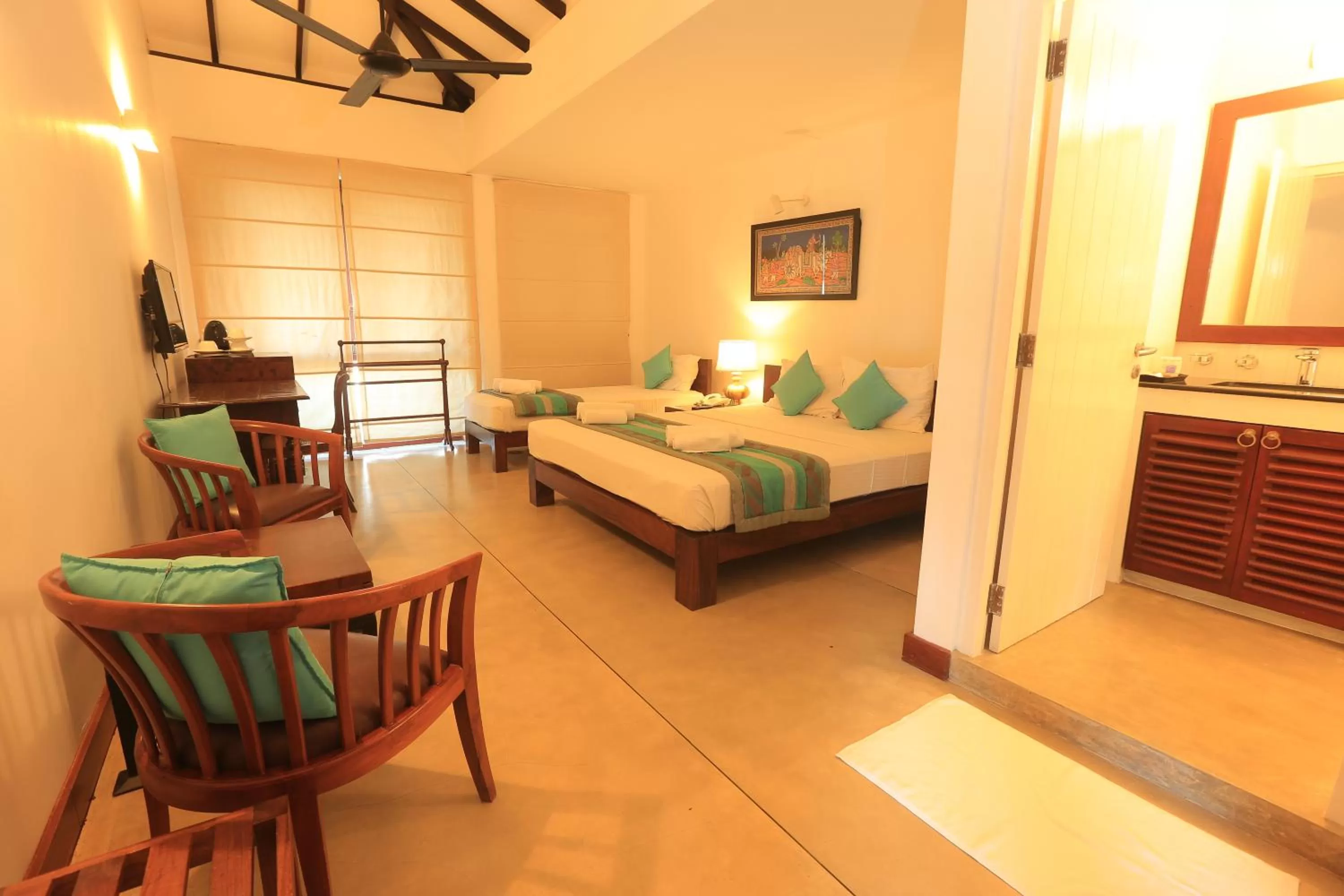 Photo of the whole room in Jaffna Heritage Hotel