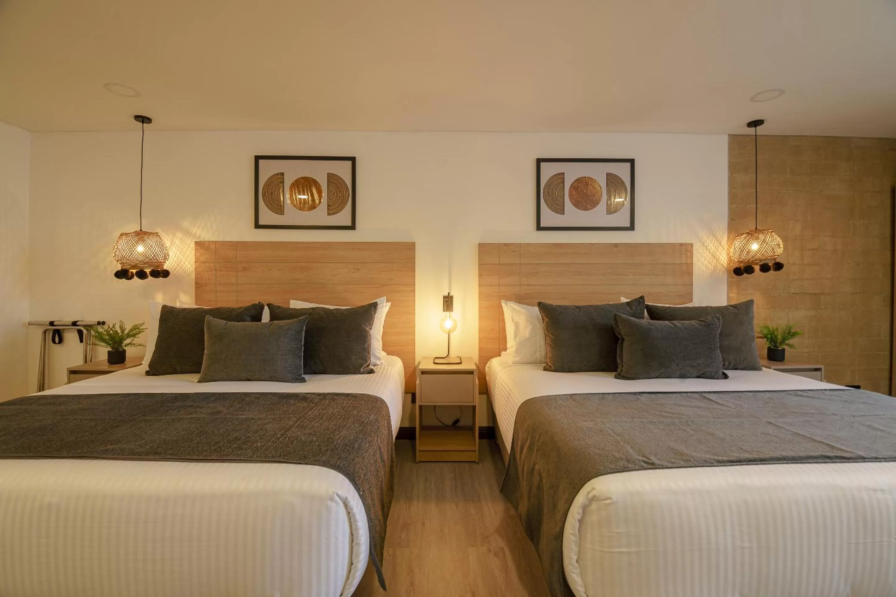 Superior Double Room with Two Double Beds in First Class Hotel