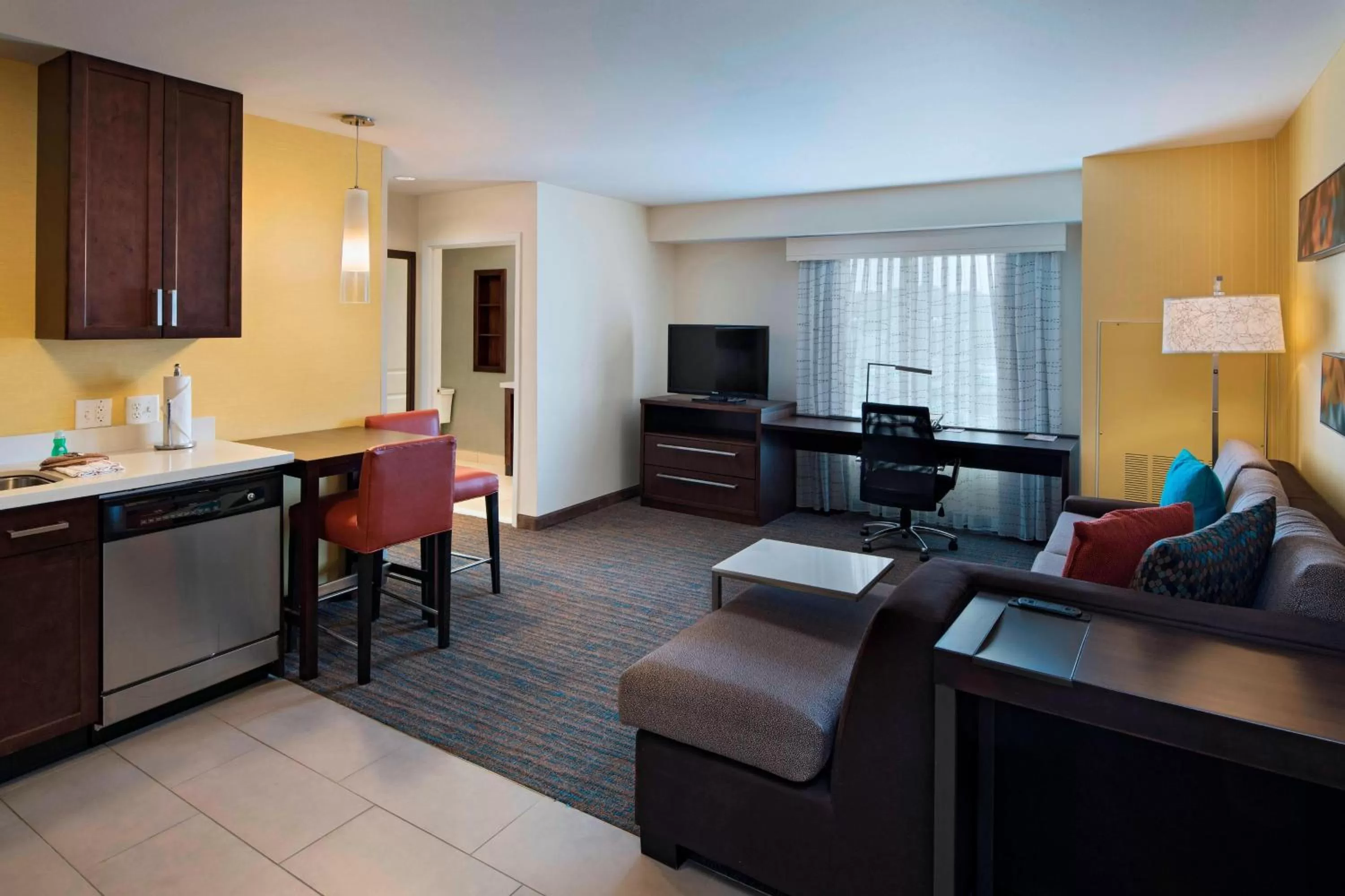 One-Bedroom King Suite with Sofa Bed in Residence Inn by Marriott Omaha West