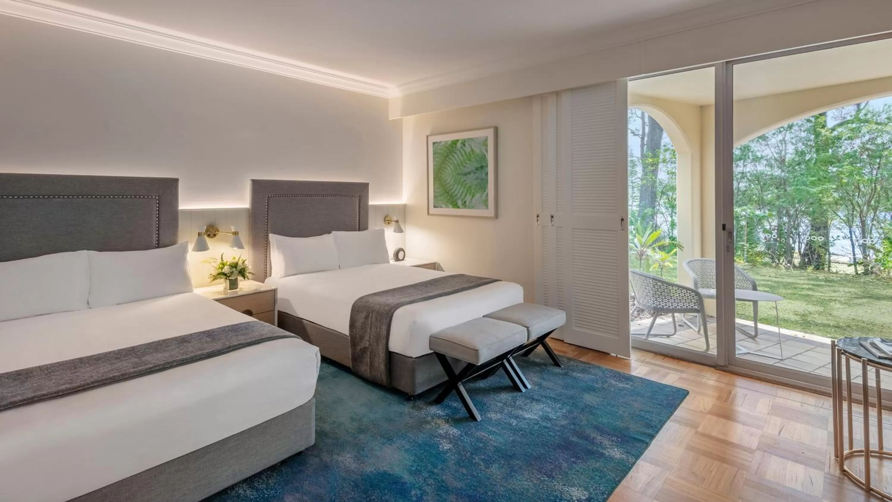 Double Room with Two Double Beds and Marina View - Club Lounge Access in InterContinental Sanctuary Cove Resort by IHG