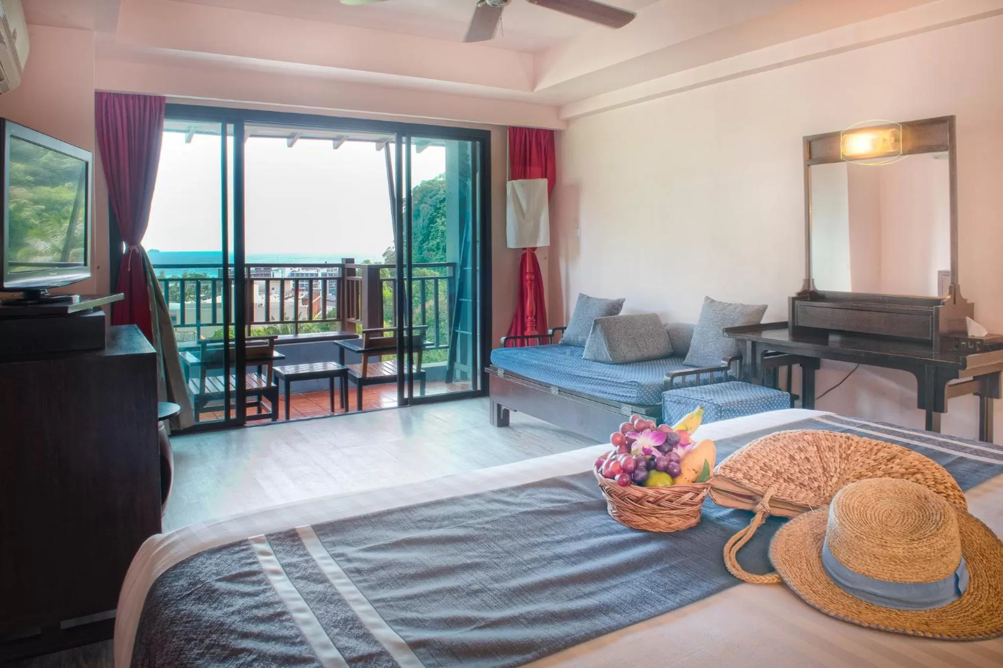 Deluxe Double or Twin Room with Sea View in Krabi Chada Resort