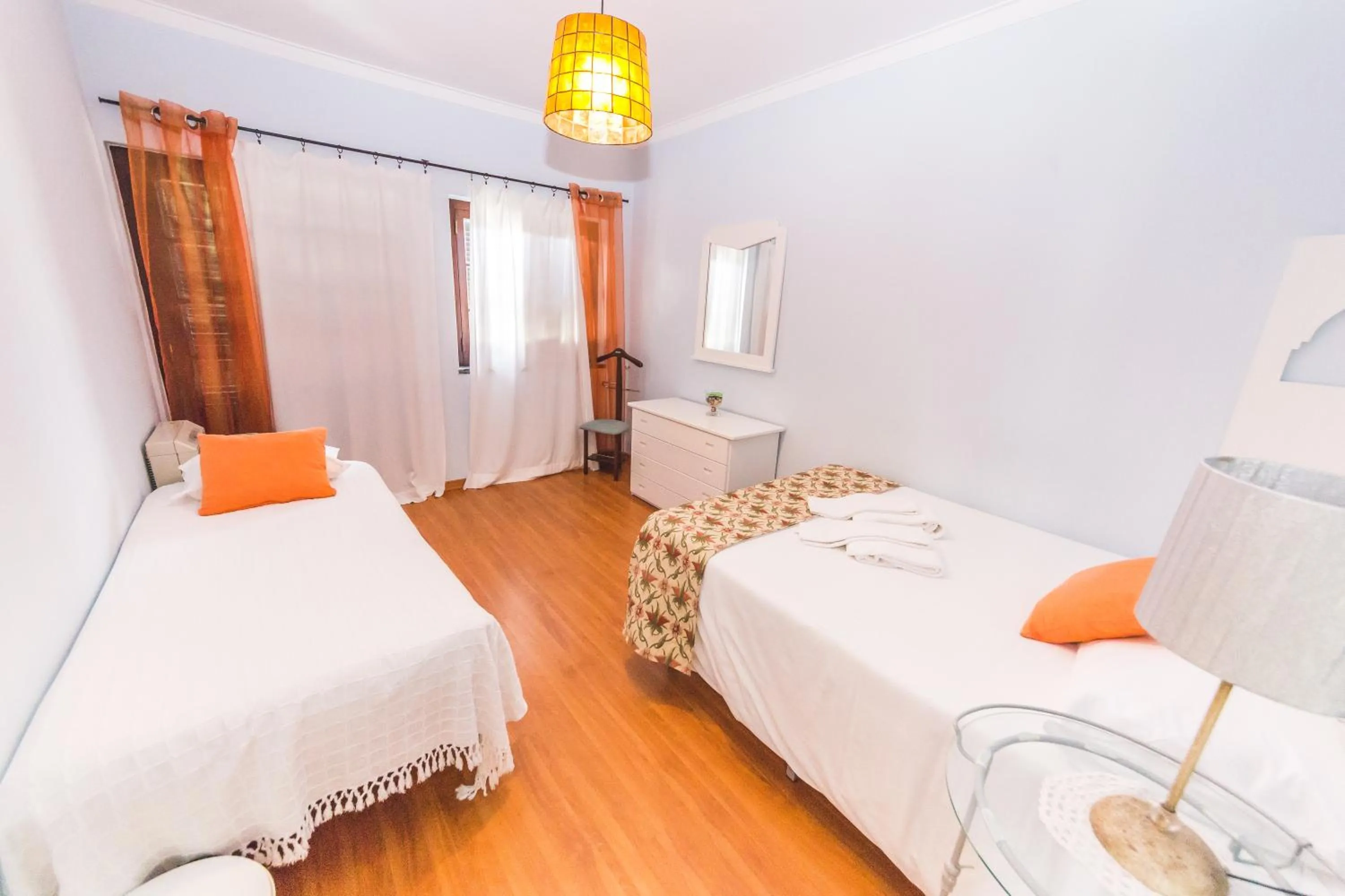 Double Room with Balcony in Ericeira Chill Hill Hostel & Private Rooms - Peach Garden