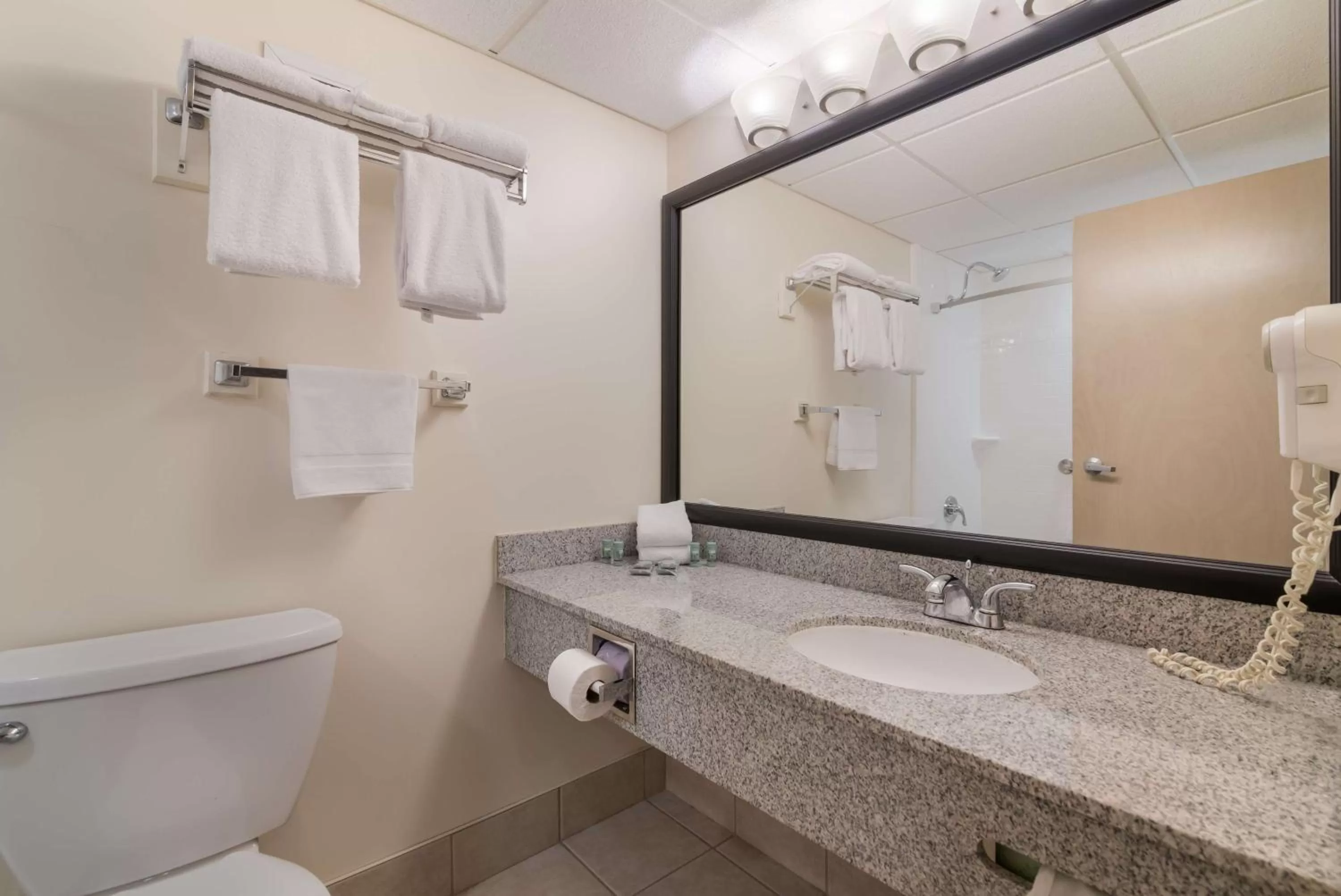 Queen Room with Two Queen Beds - Ground Floor/Pet Friendly in Best Western Saranac Lake