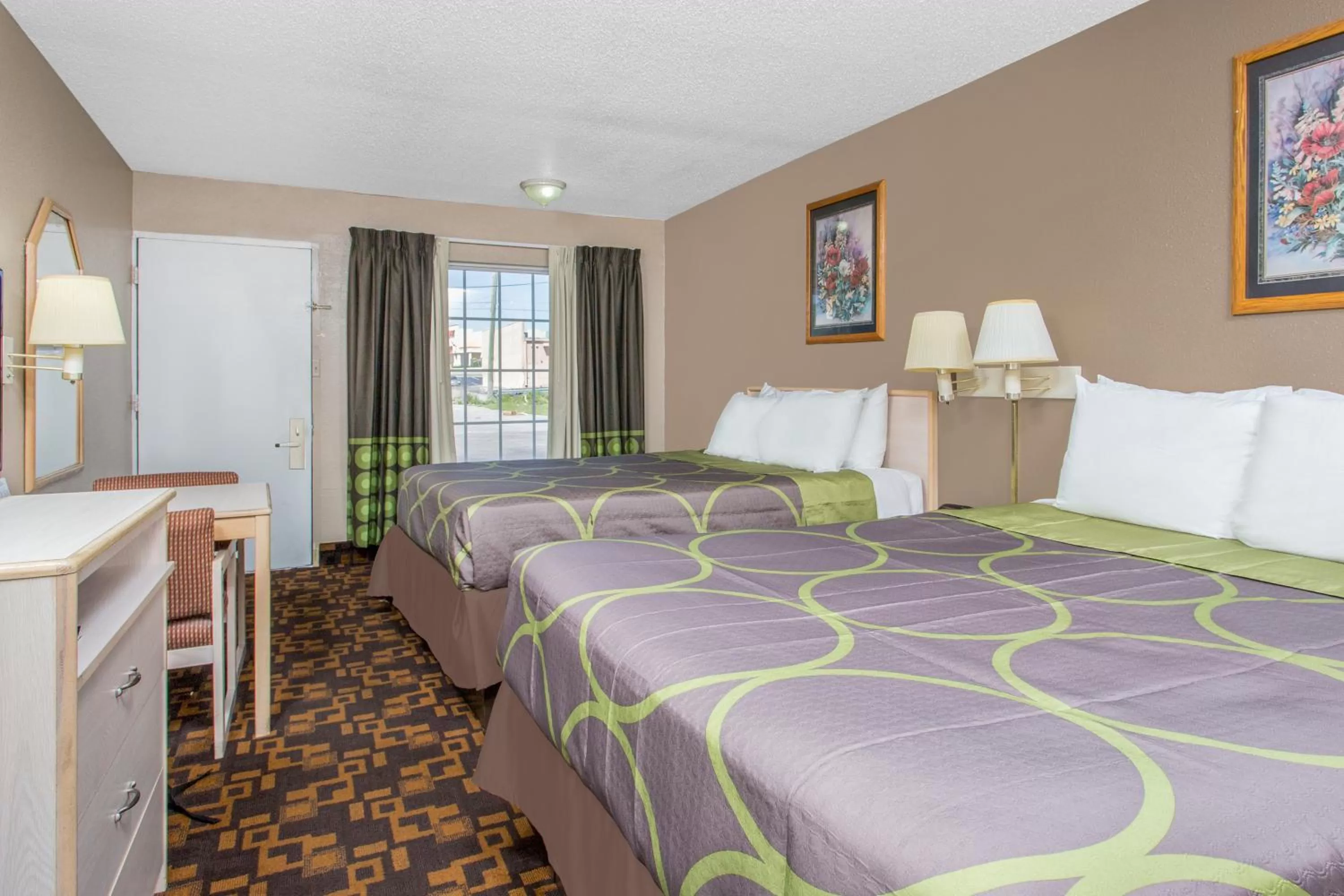 Queen Room with Two Queen Beds - Non-Smoking in Super 8 by Wyndham Antioch/Nashville South East