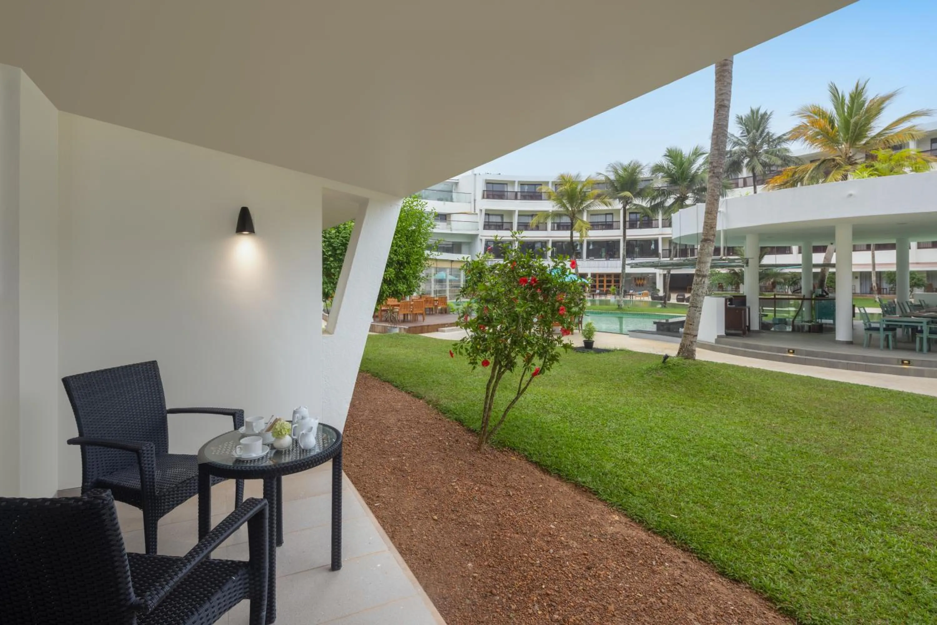 Deluxe Garden View (2 Adults + 1 Child) with Early Check In / Late Check Out on availability + 15% Discount on Shisha + 15% Discount on Balinese Spa until March 31st in Occidental Eden Beruwala