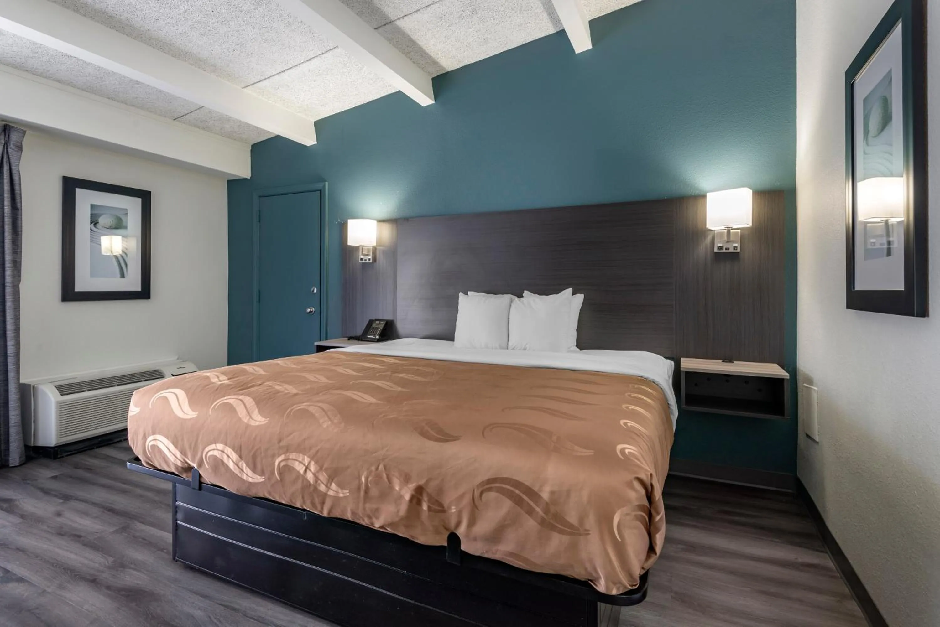  1 king Bed Non Smoking with poolside view with bathtub in Quality Inn Rock Hill Northeast I-77