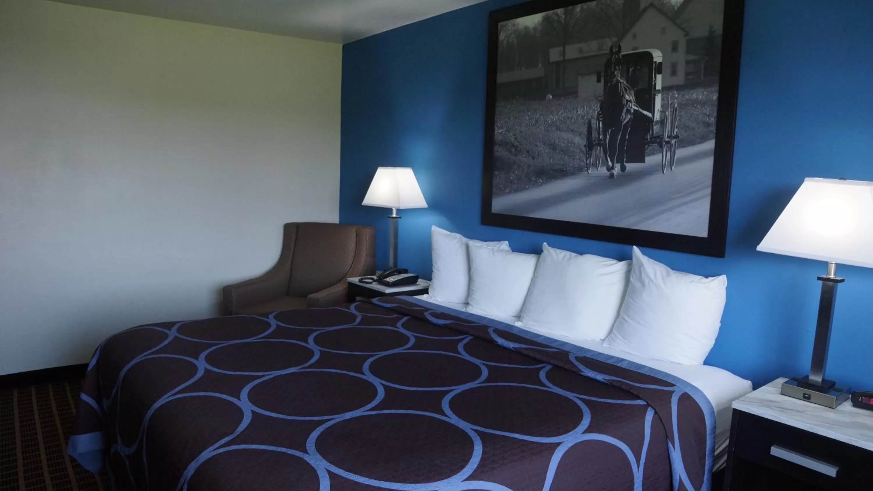 King Room - Non-Smoking in Rodeway Inn Elkhart