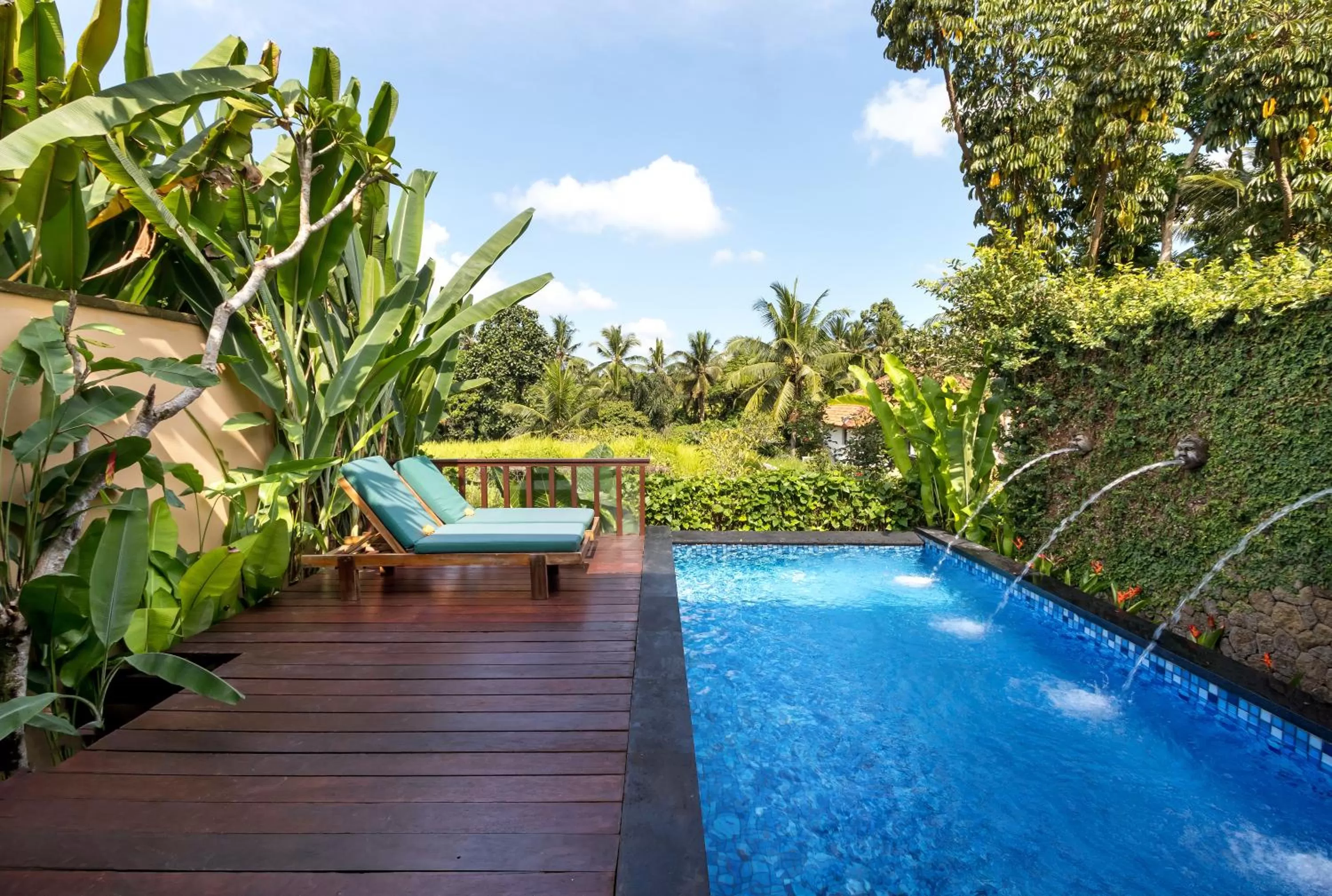 One Bedroom Deluxe Villa with Private Pool in Ubud Green Resort Villas Powered by Archipelago