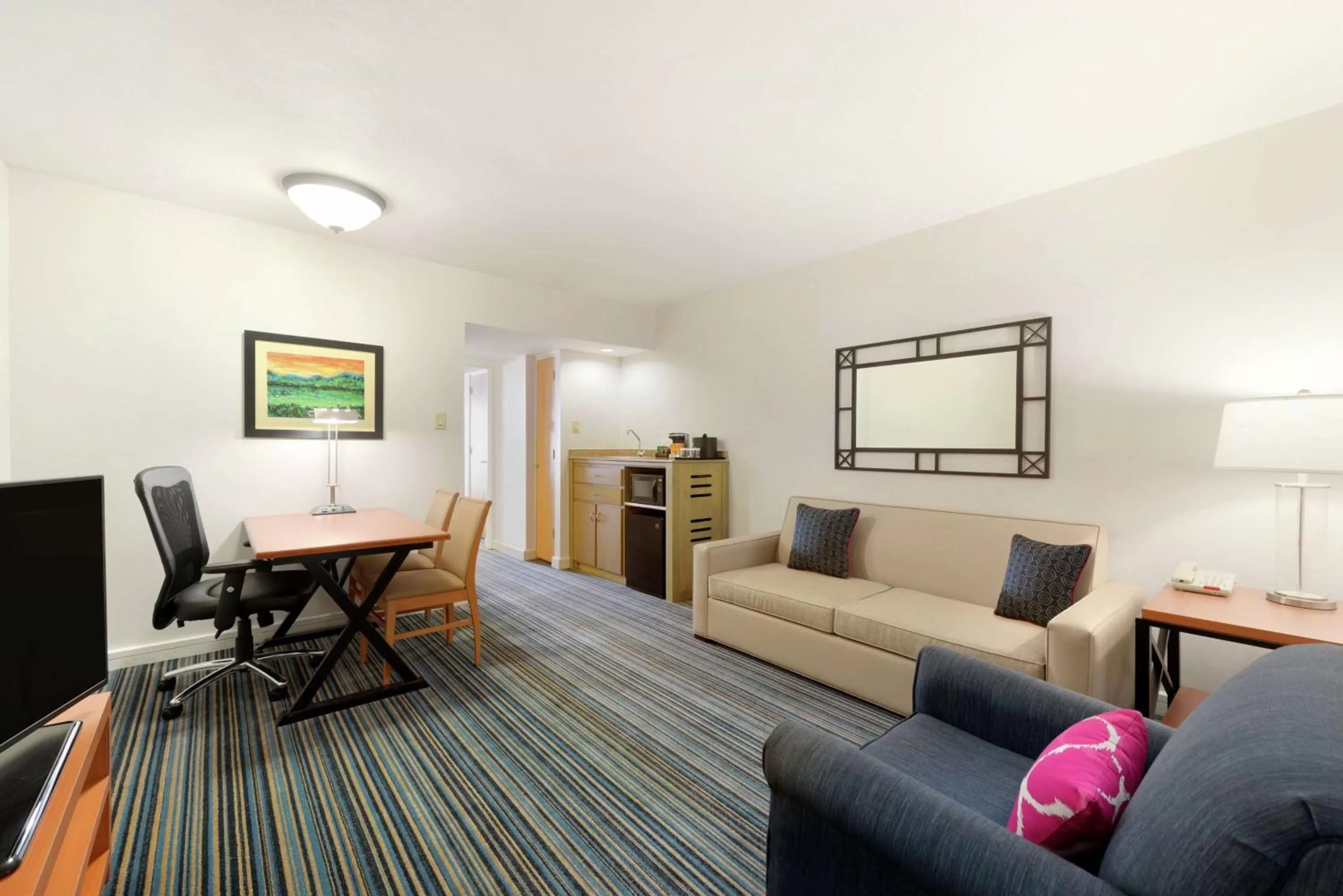 One-Bedroom King Suite with Roll-In Shower - Mobility Access/Non-Smoking in Embassy Suites by Hilton Dorado del Mar Beach Resort