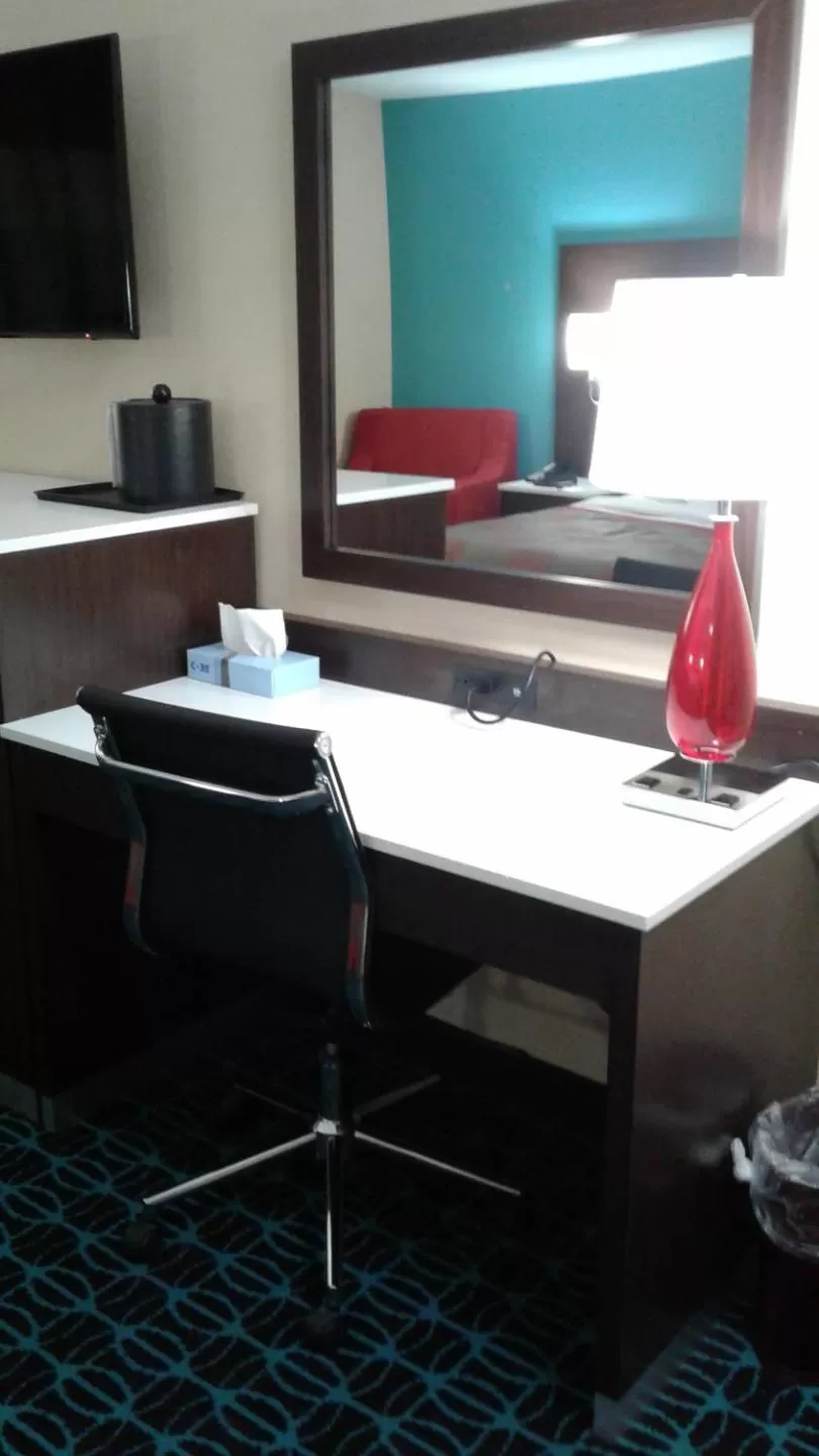 Standard Room with Two Double Beds - Disability Access - Non-Smoking in Ramada by Wyndham Groton Mystic