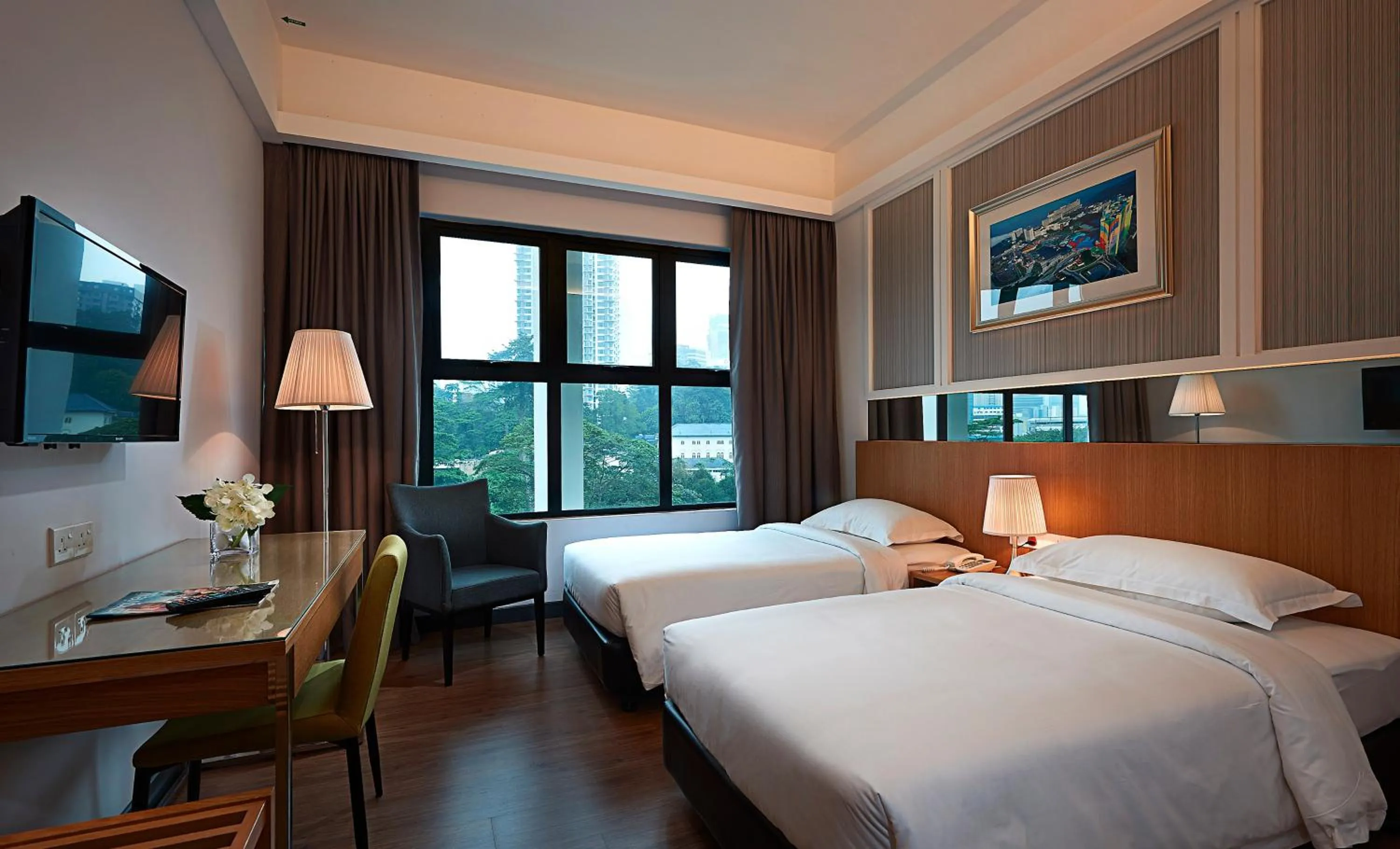 Superior Twin Room in Hotel Transit Kuala Lumpur