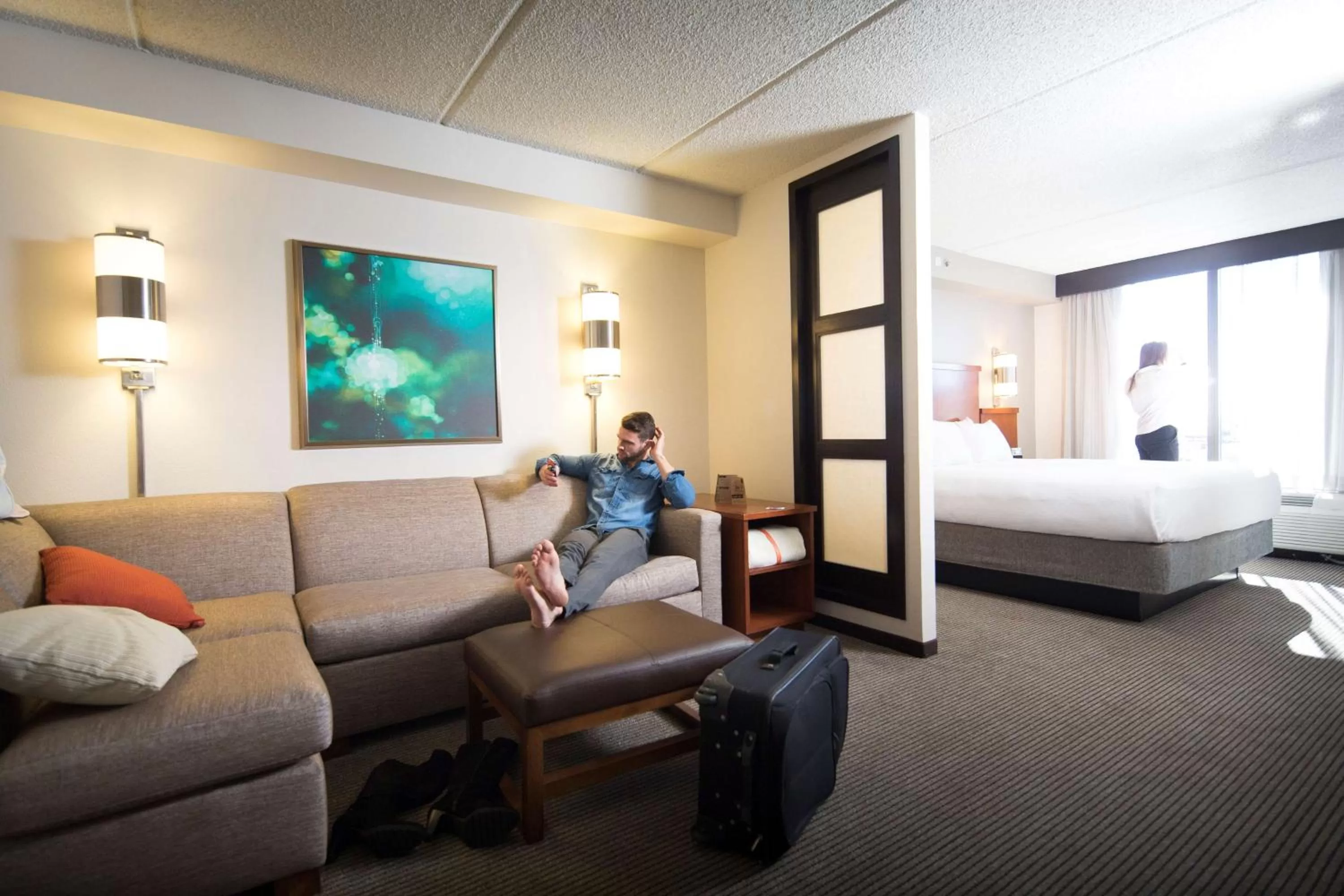 King Room with Sofa Bed - High Floor in Hyatt Place Dallas/Plano