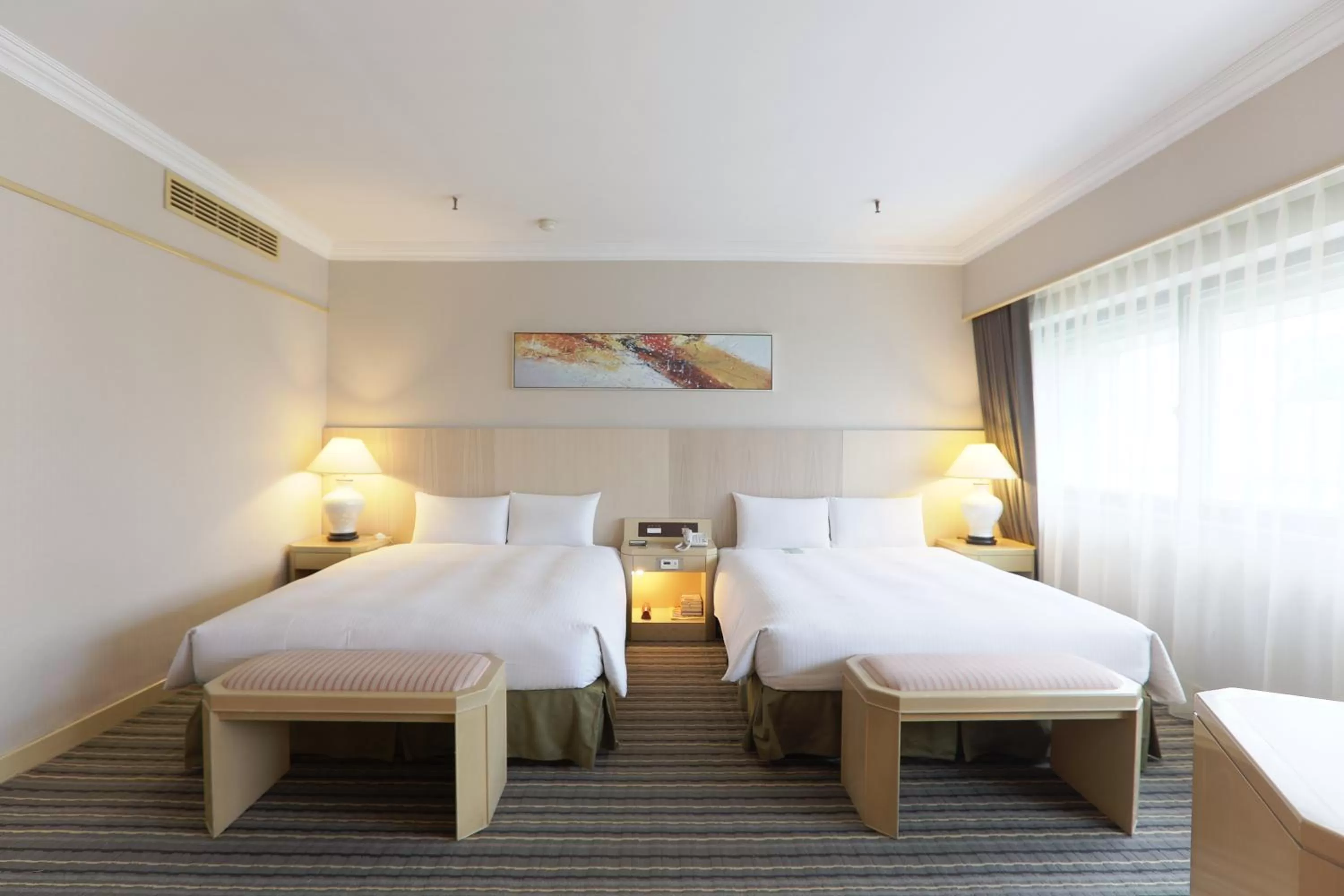 Quadruple Room with Bath in Santos Hotel