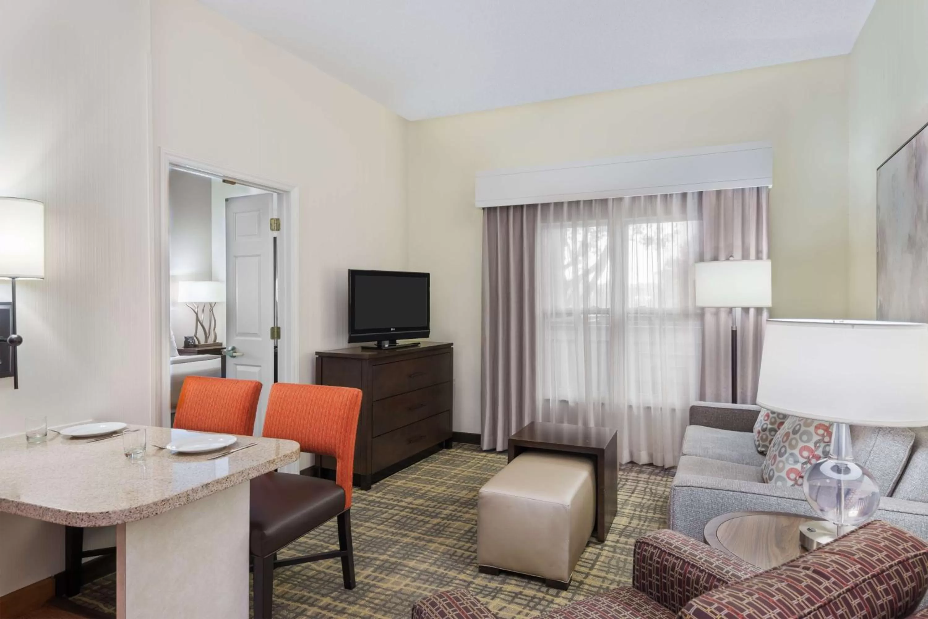 King Suite with Balcony - Non-Smoking in Homewood Suites by Hilton Raleigh/Crabtree Valley